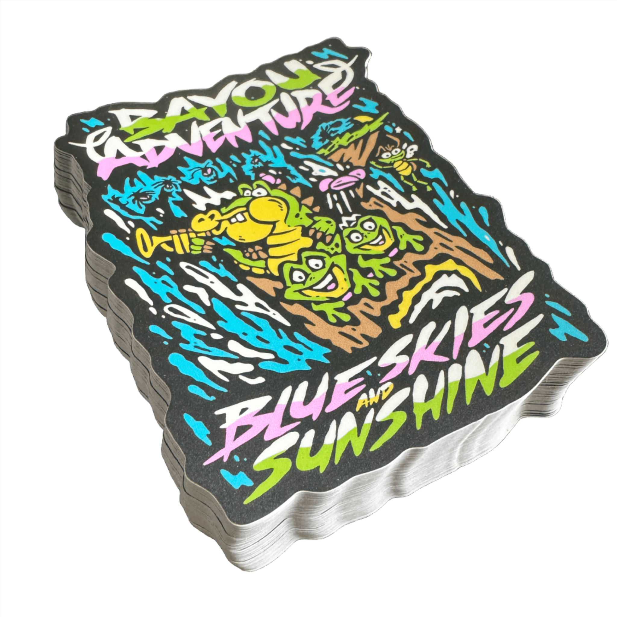 Bayou Adventure Stickers - Flying House Threads