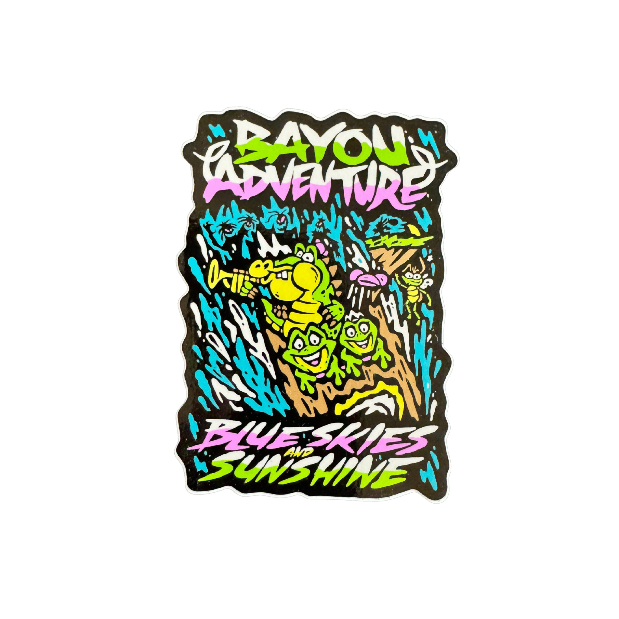 Bayou Adventure Stickers - Flying House Threads