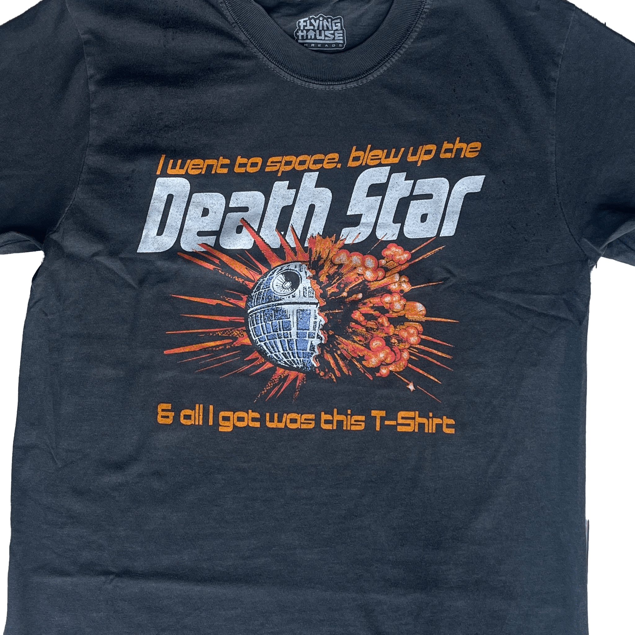 Death Star T-Shirt - 100% Cotton - flyinghousethreads