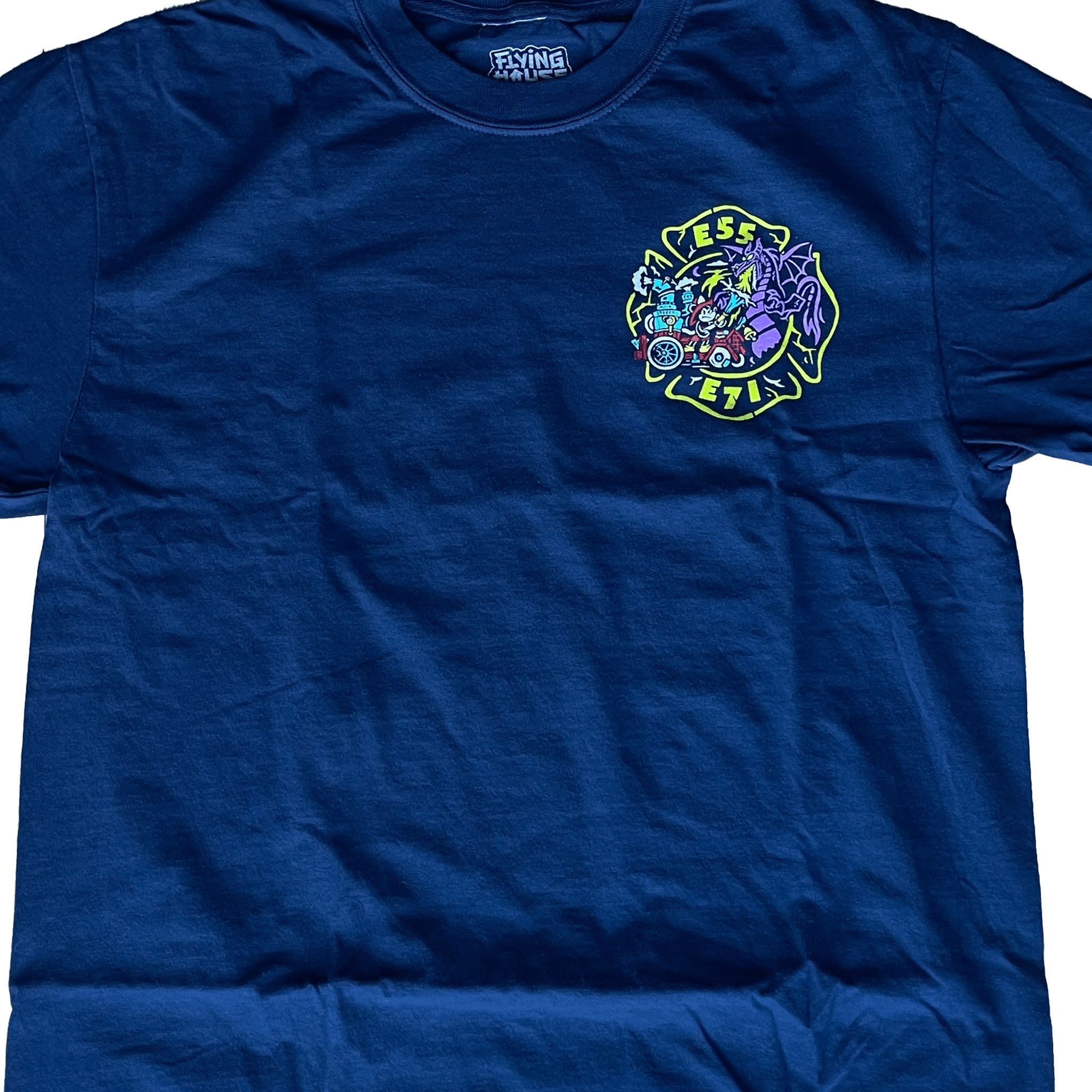 Firehouse T-Shirt - 100% Cotton - flyinghousethreads