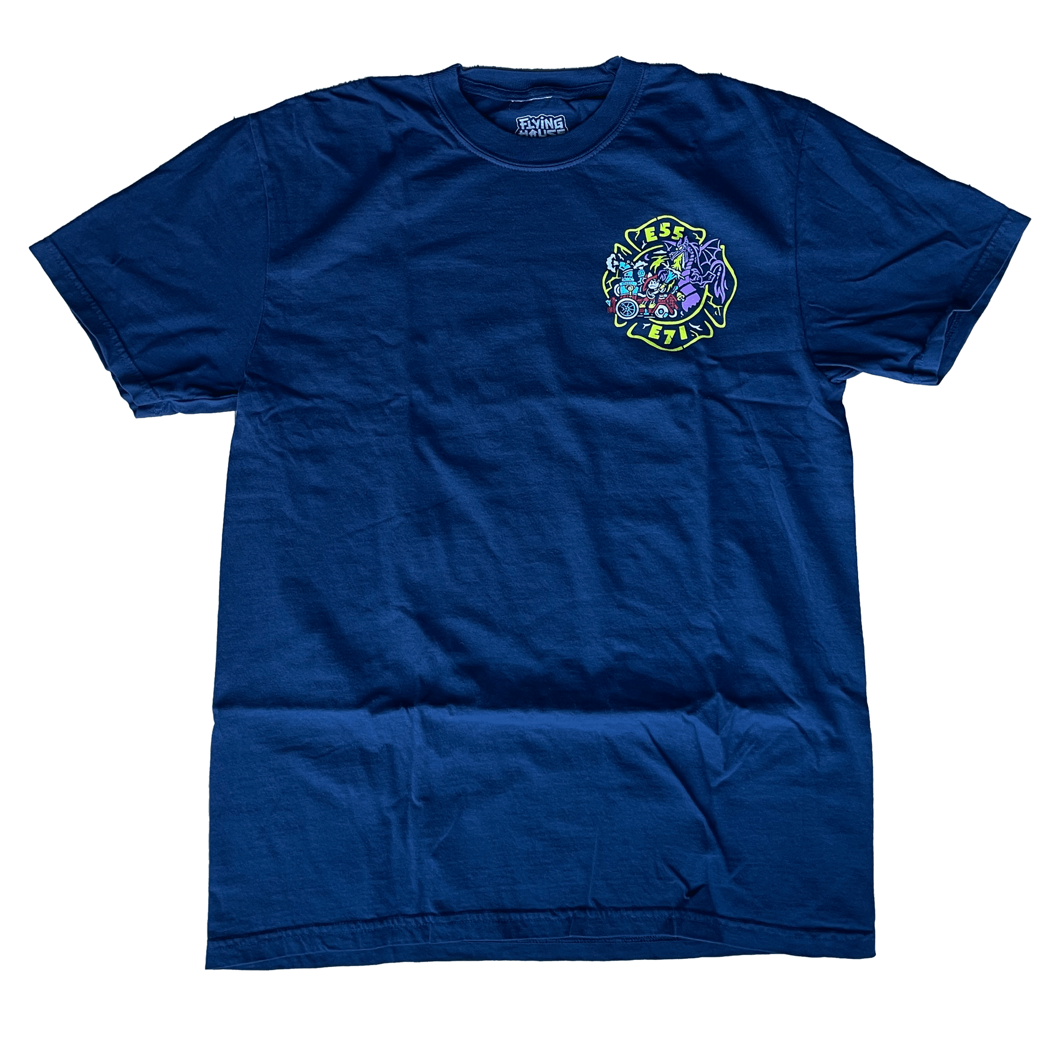 Firehouse T-Shirt - 100% Cotton - flyinghousethreads