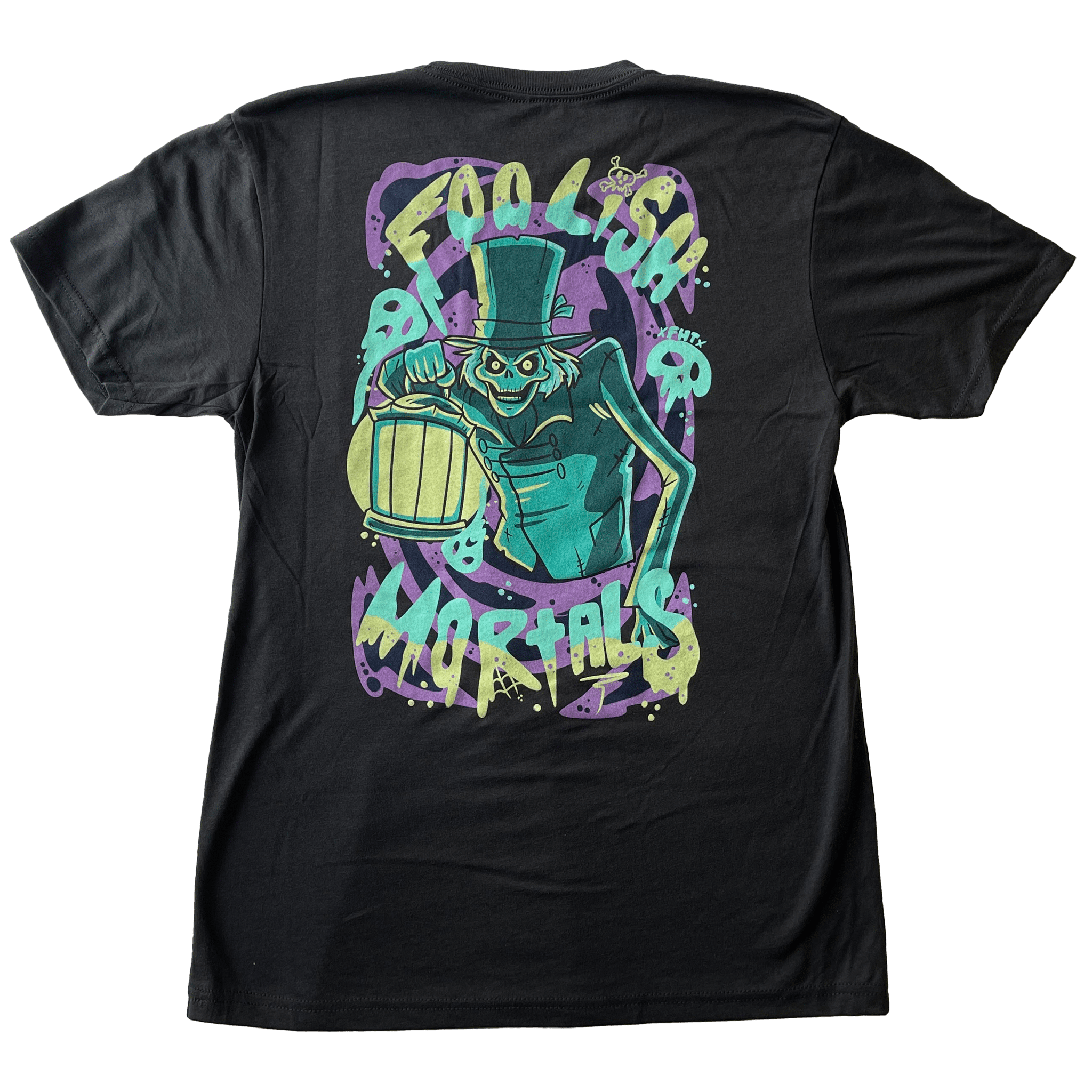 Foolish Mortals T-Shirt - Triblend - flyinghousethreads
