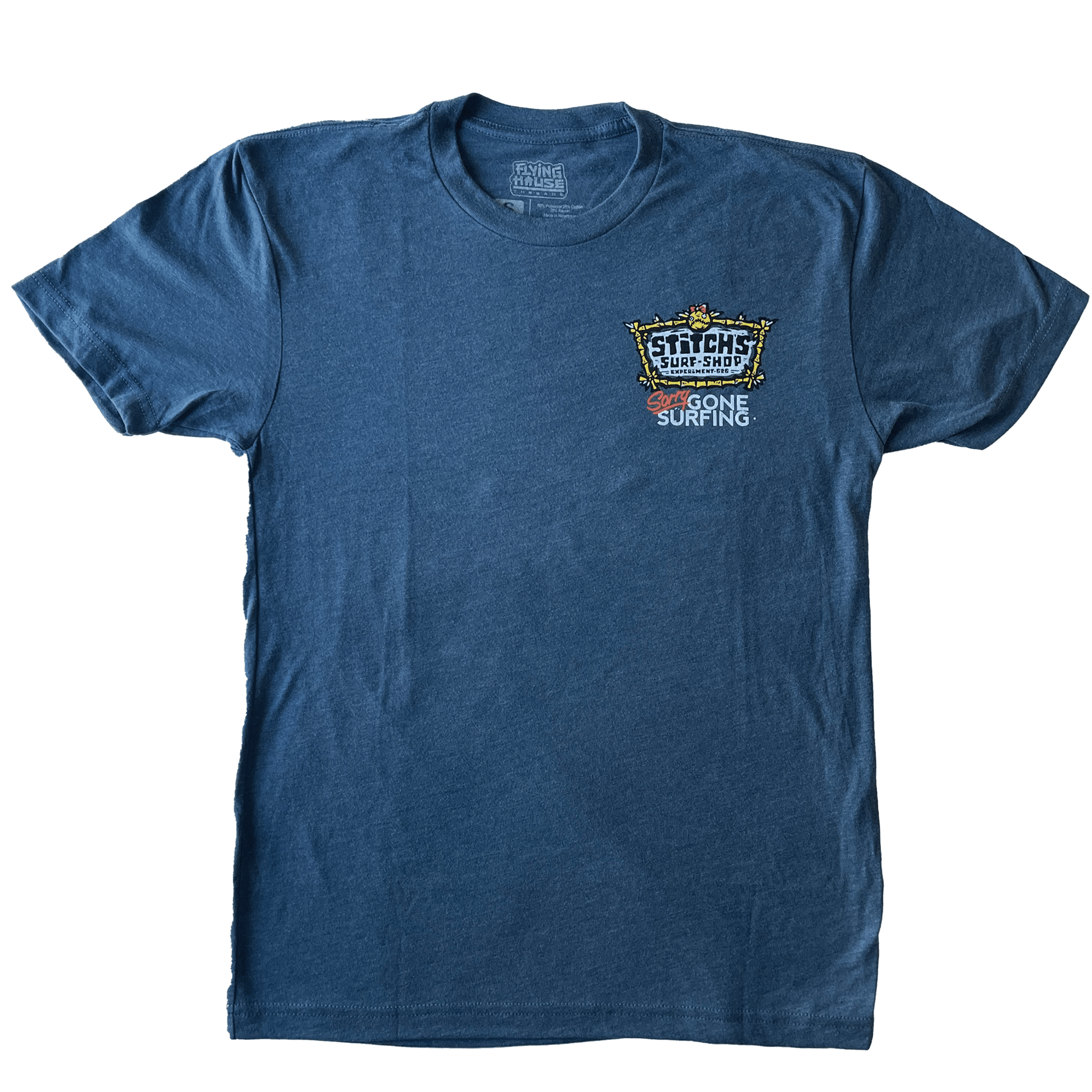 Gone Surfing T-Shirt - Triblend - flyinghousethreads