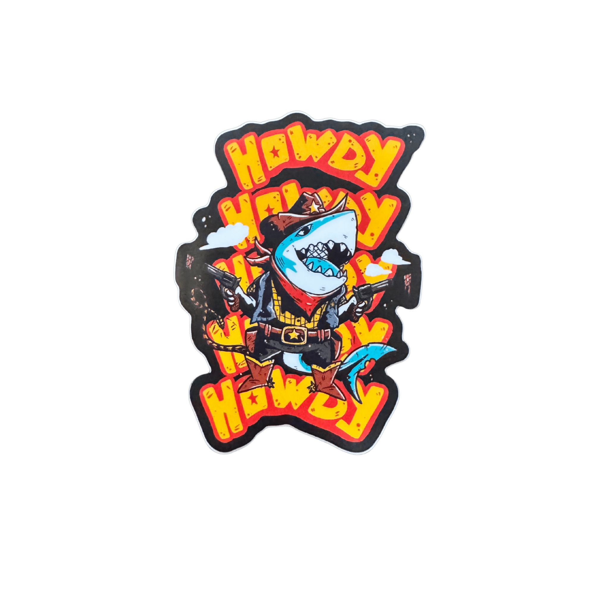 Howdy Stickers - Flying House Threads