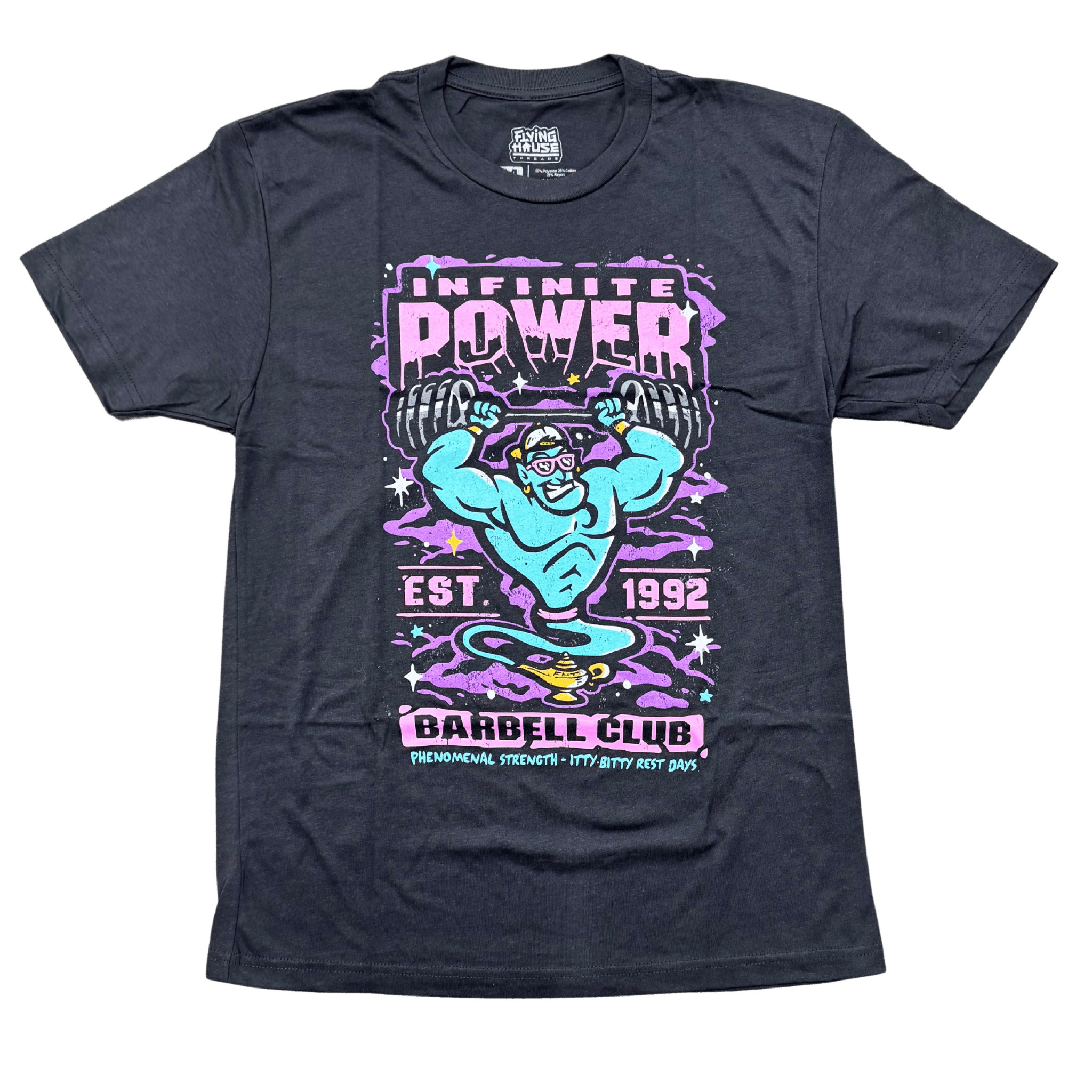 Infinite Power T-Shirt - Triblend - Flying House Threads