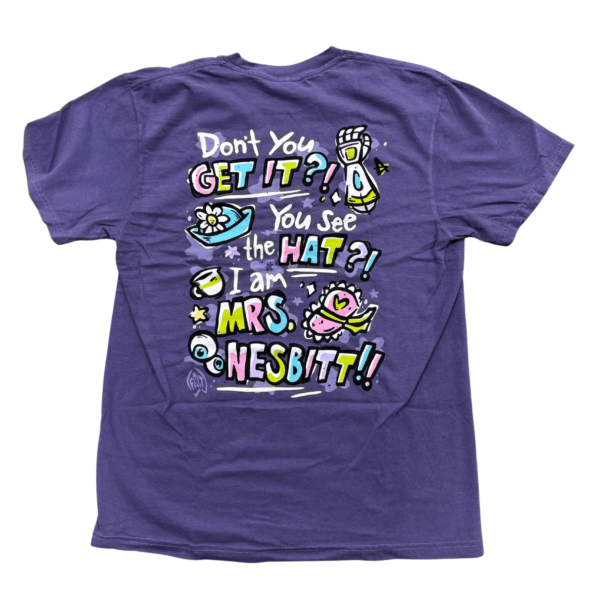 Mrs. Nesbitt T-Shirt - 100% Cotton - Flying House Threads