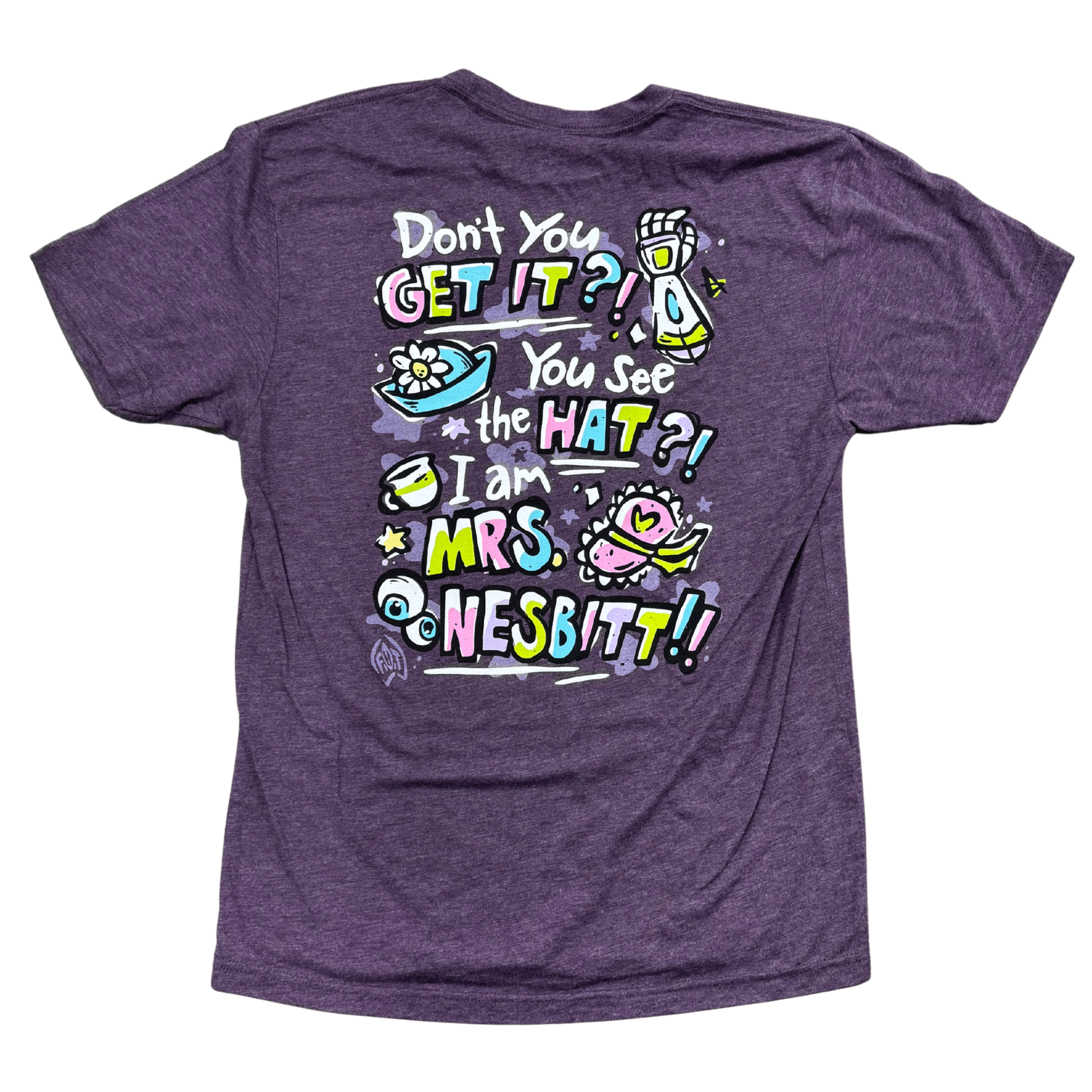 Mrs. Nesbitt T-Shirt - Triblend - Flying House Threads