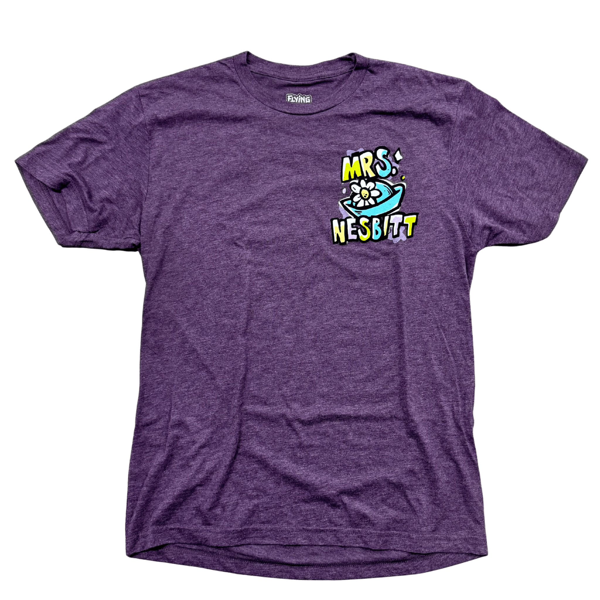 Mrs. Nesbitt T-Shirt - Triblend - Flying House Threads