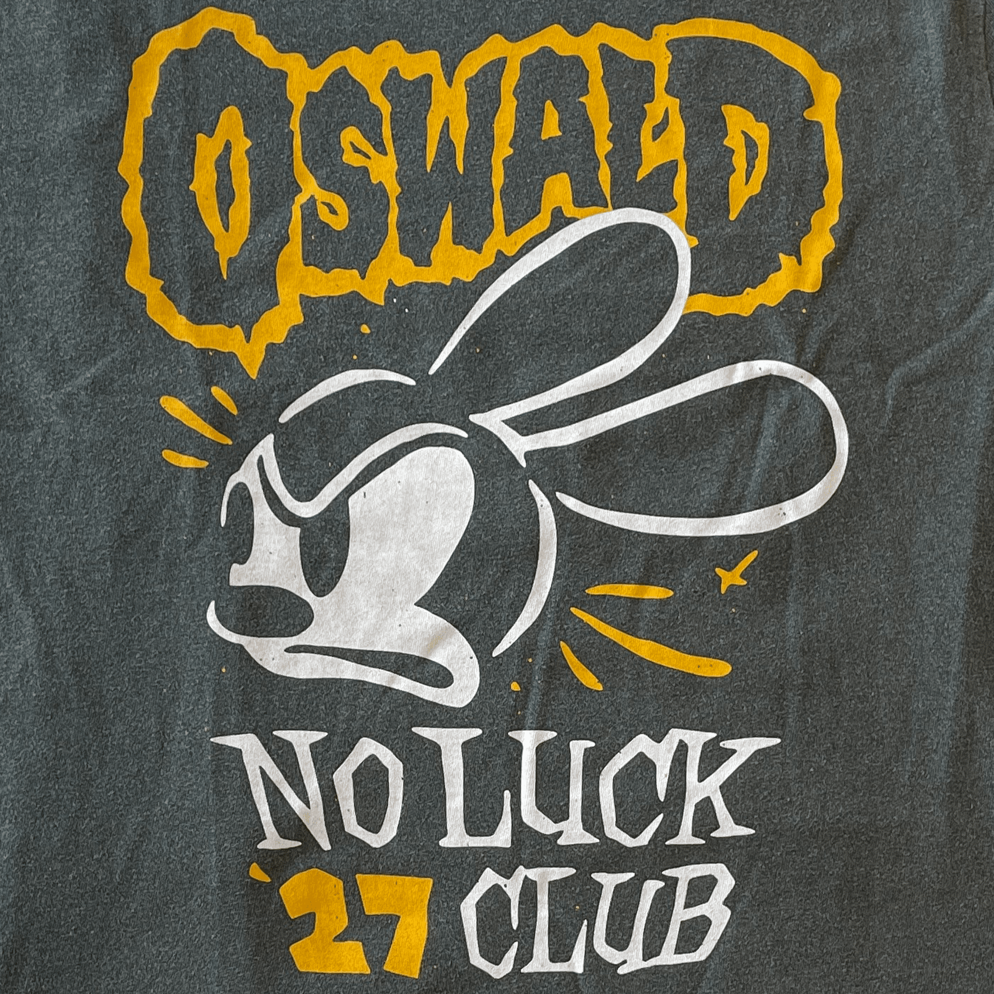 No Luck Club T-Shirt - 100% Cotton - flyinghousethreads