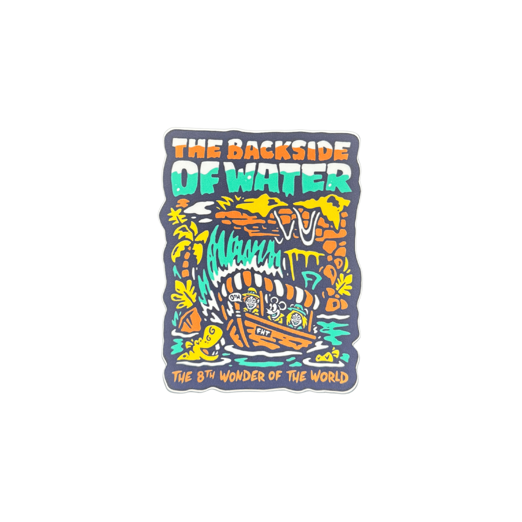 O2H Jungle Cruise Sticker - Flying House Threads