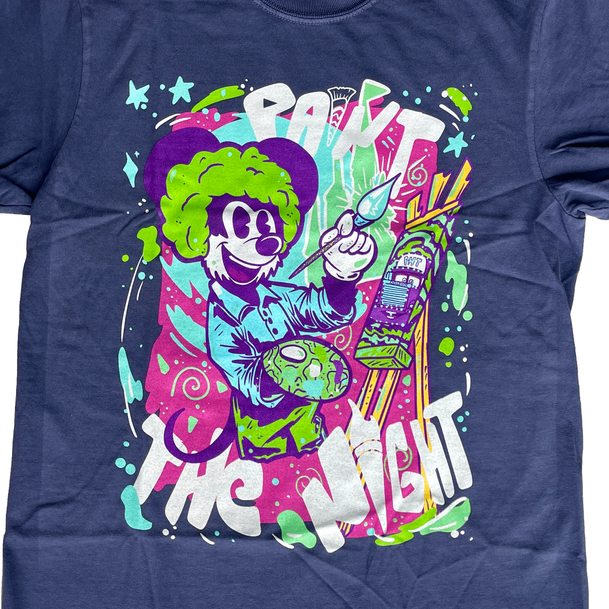 Paint the Night T-Shirt - 100% Cotton - flyinghousethreads