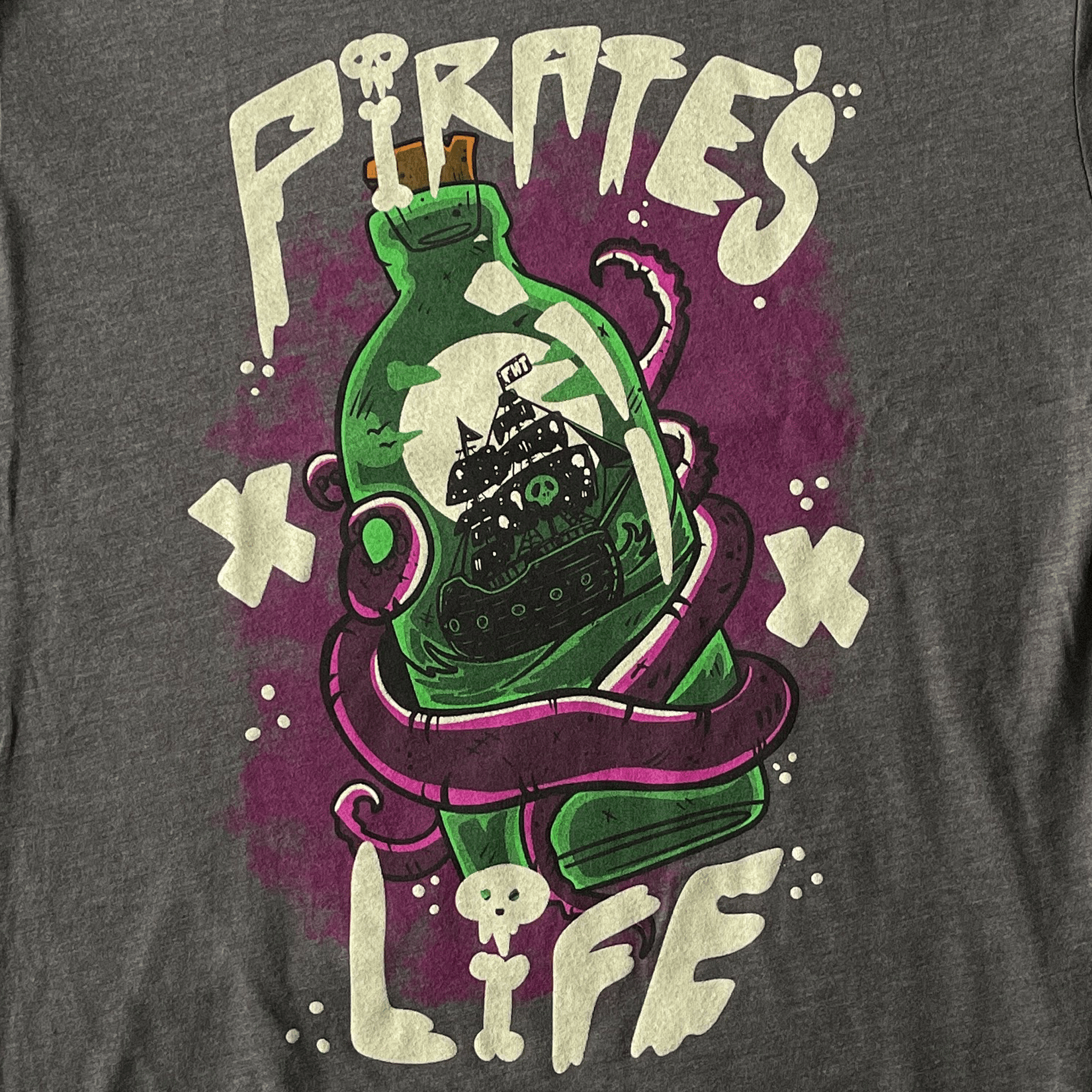 Pirates Life T-Shirt - Triblend - flyinghousethreads