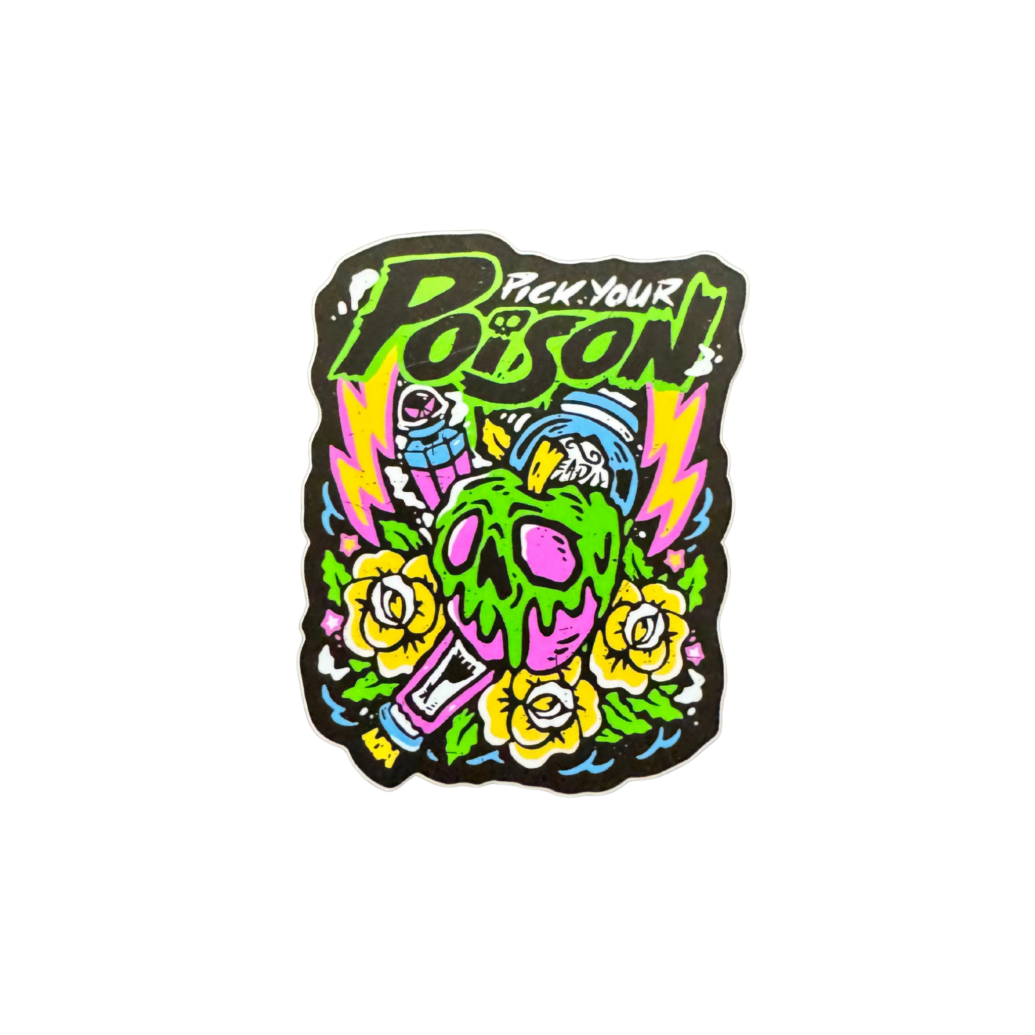 Poison Stickers - Flying House Threads