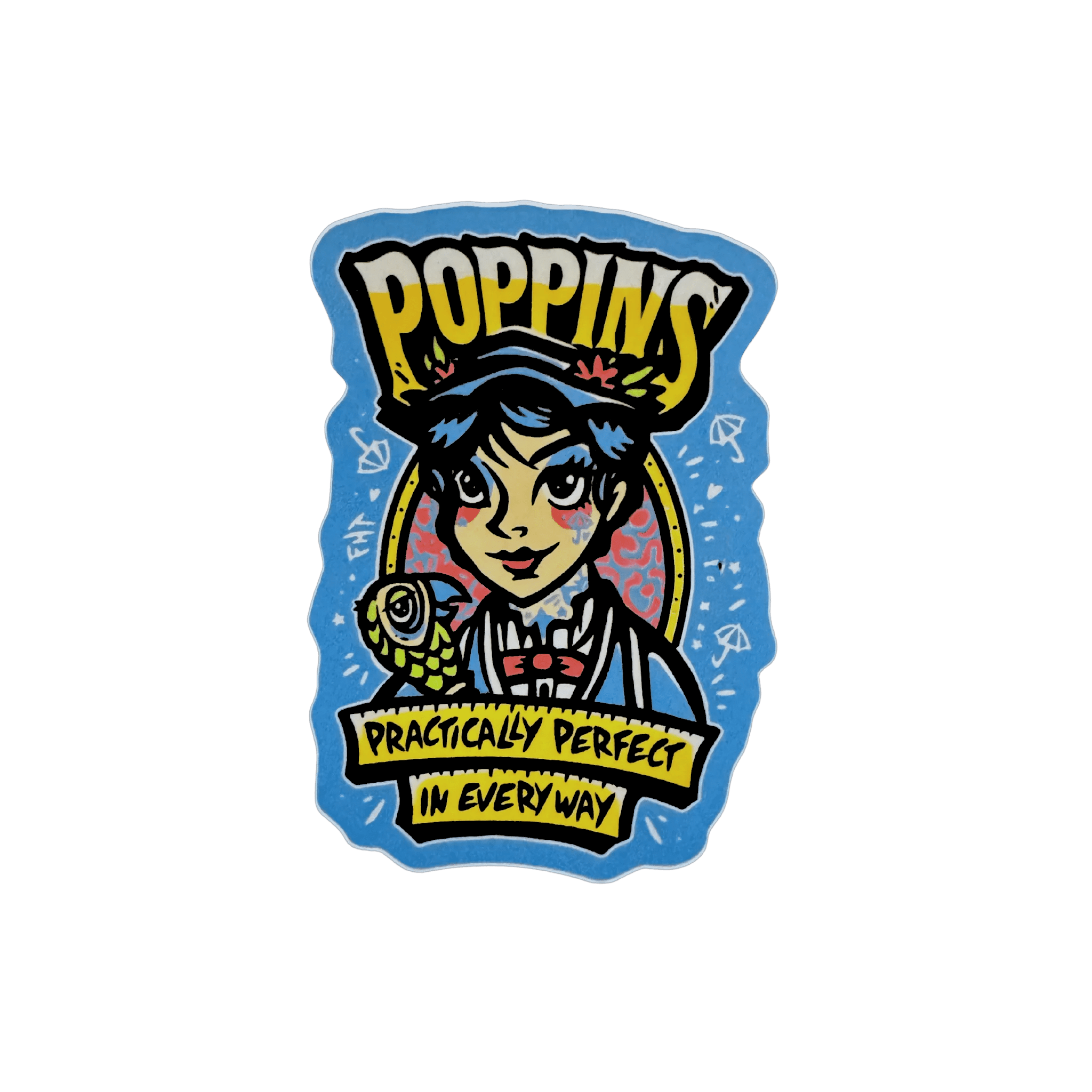 Poppins Stickers (PREORDER) - Flying House Threads