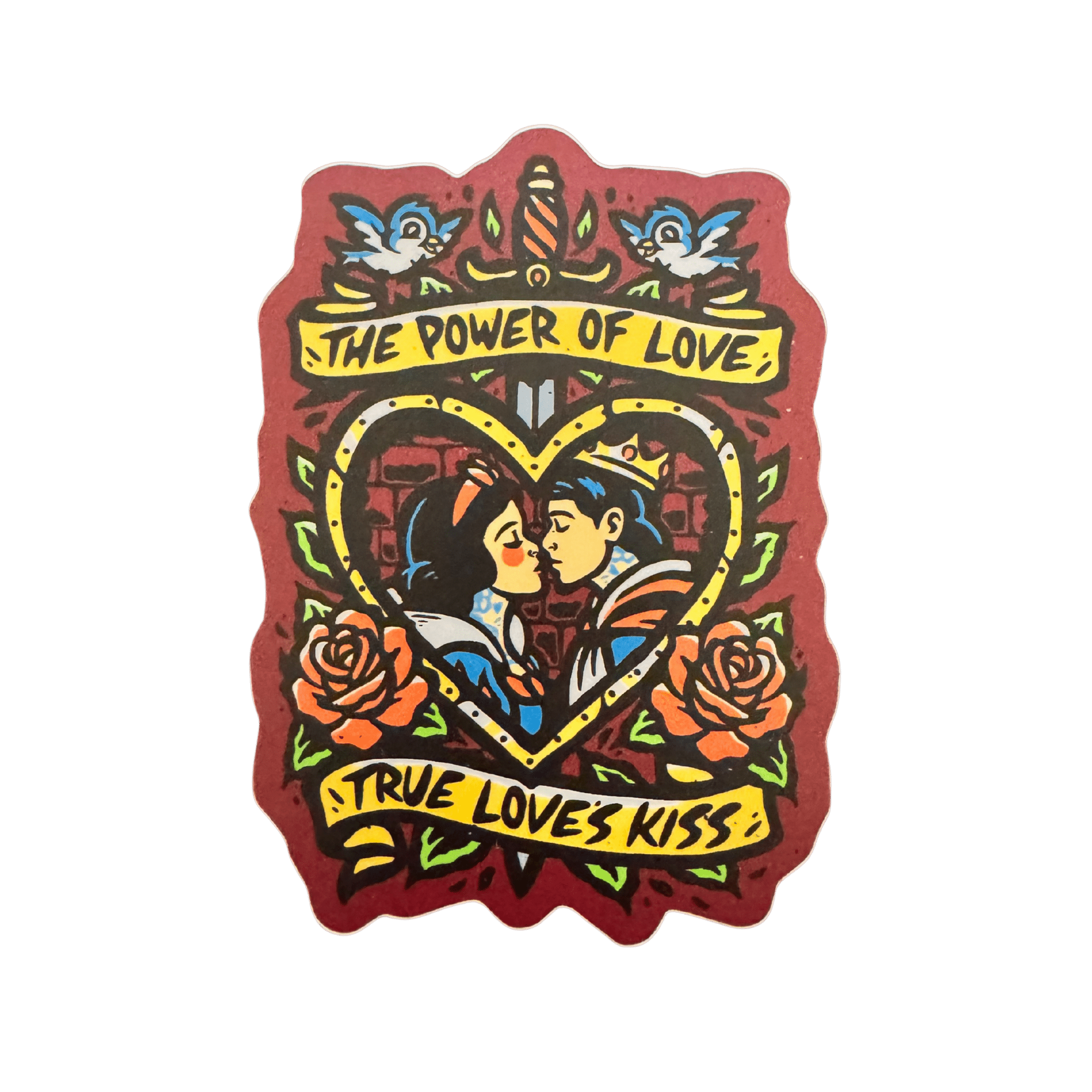 Power of Love Stickers - Flying House Threads