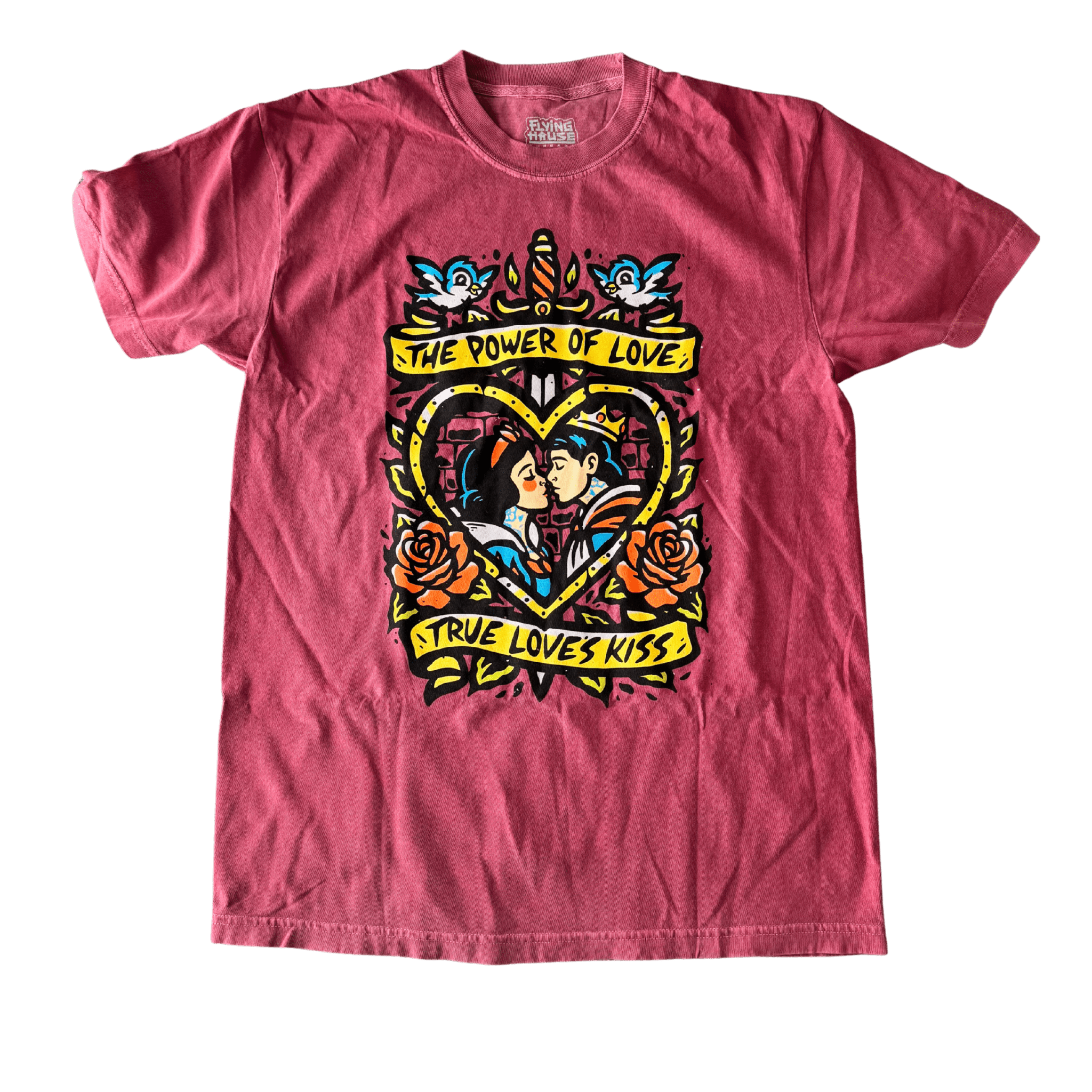 Power of Love T-Shirt - 100% Cotton - Flying House Threads