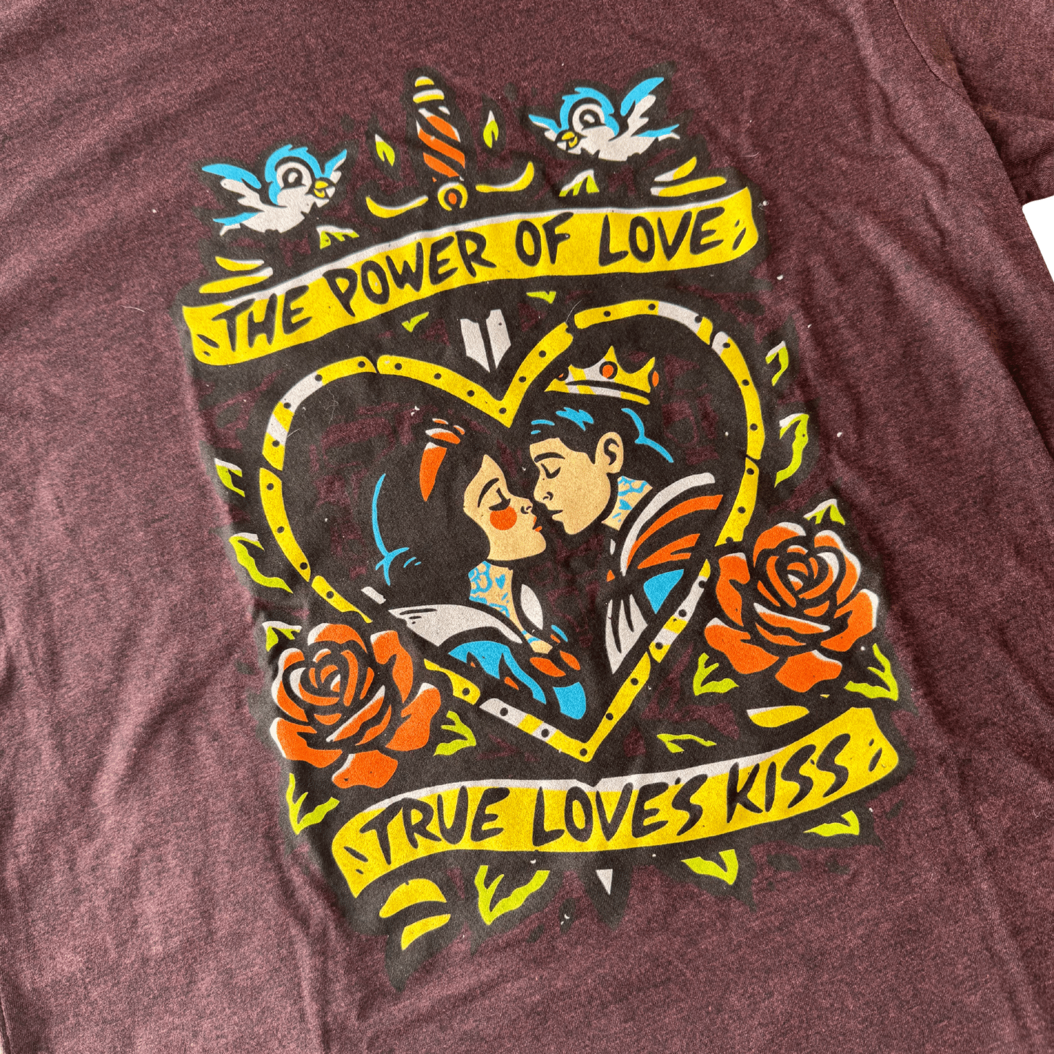 Power of Love T-Shirt - Triblend - Flying House Threads