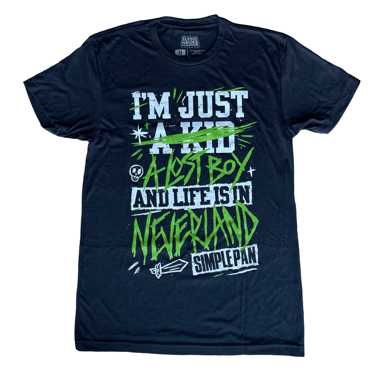 Simple Plan T-Shirt - Triblend - flyinghousethreads – Flying House