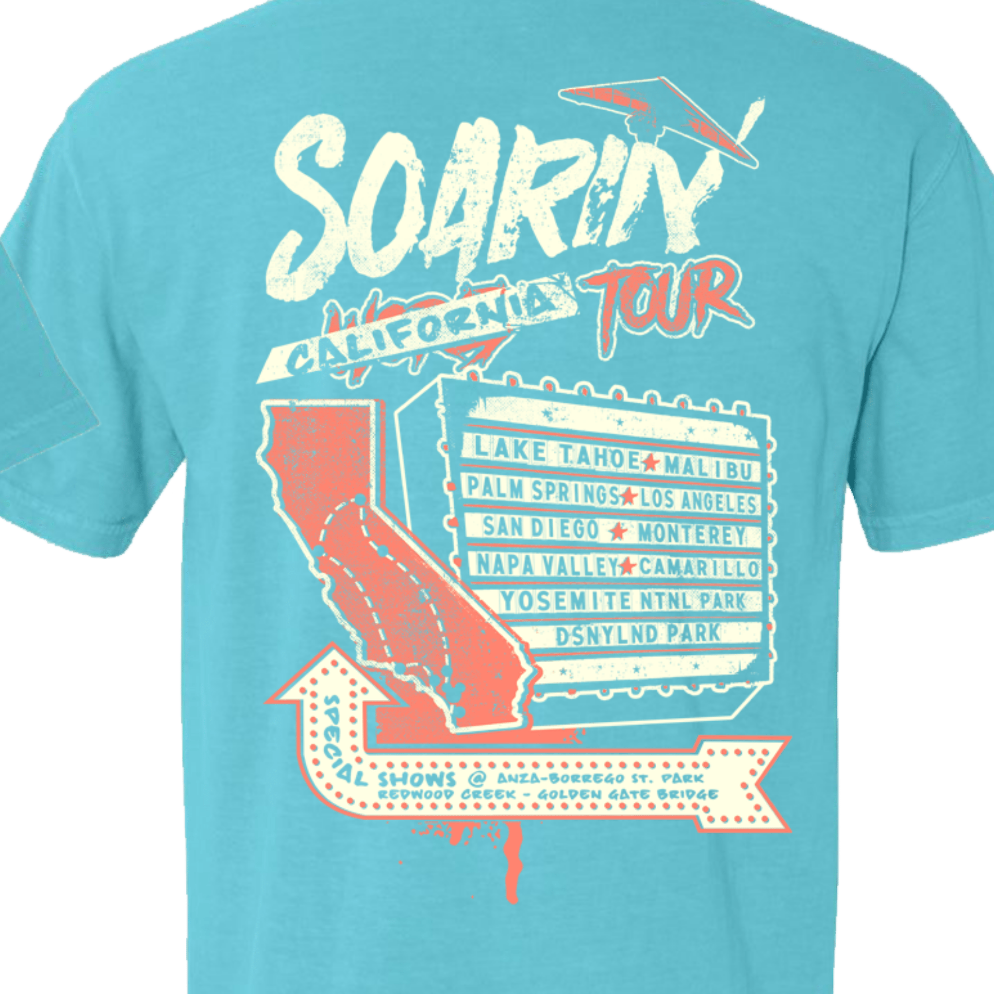 Soarin T-Shirt - 100% Cotton (Preorder) - Flying House Threads