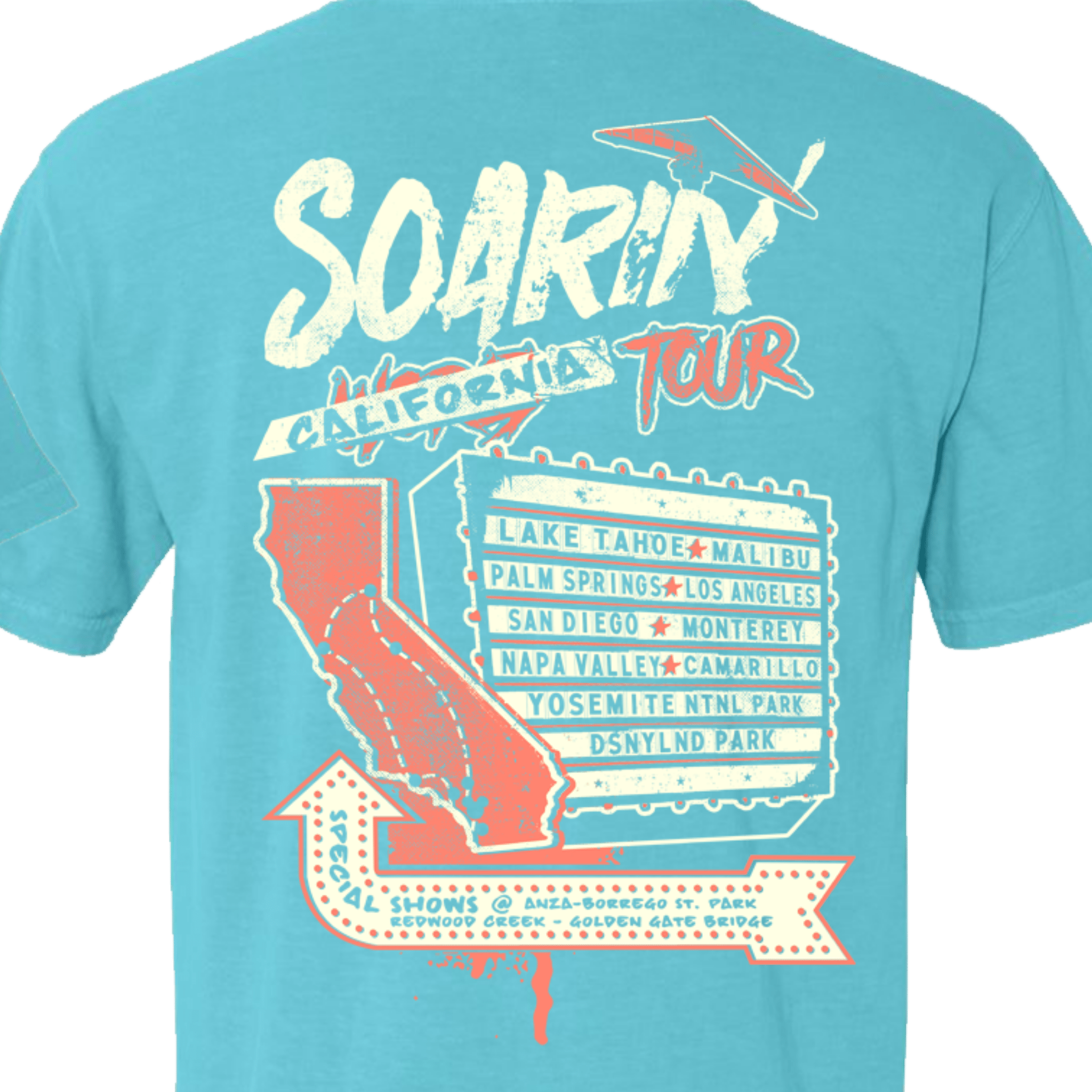 Soarin T-Shirt - Triblend (Preorder) - Flying House Threads