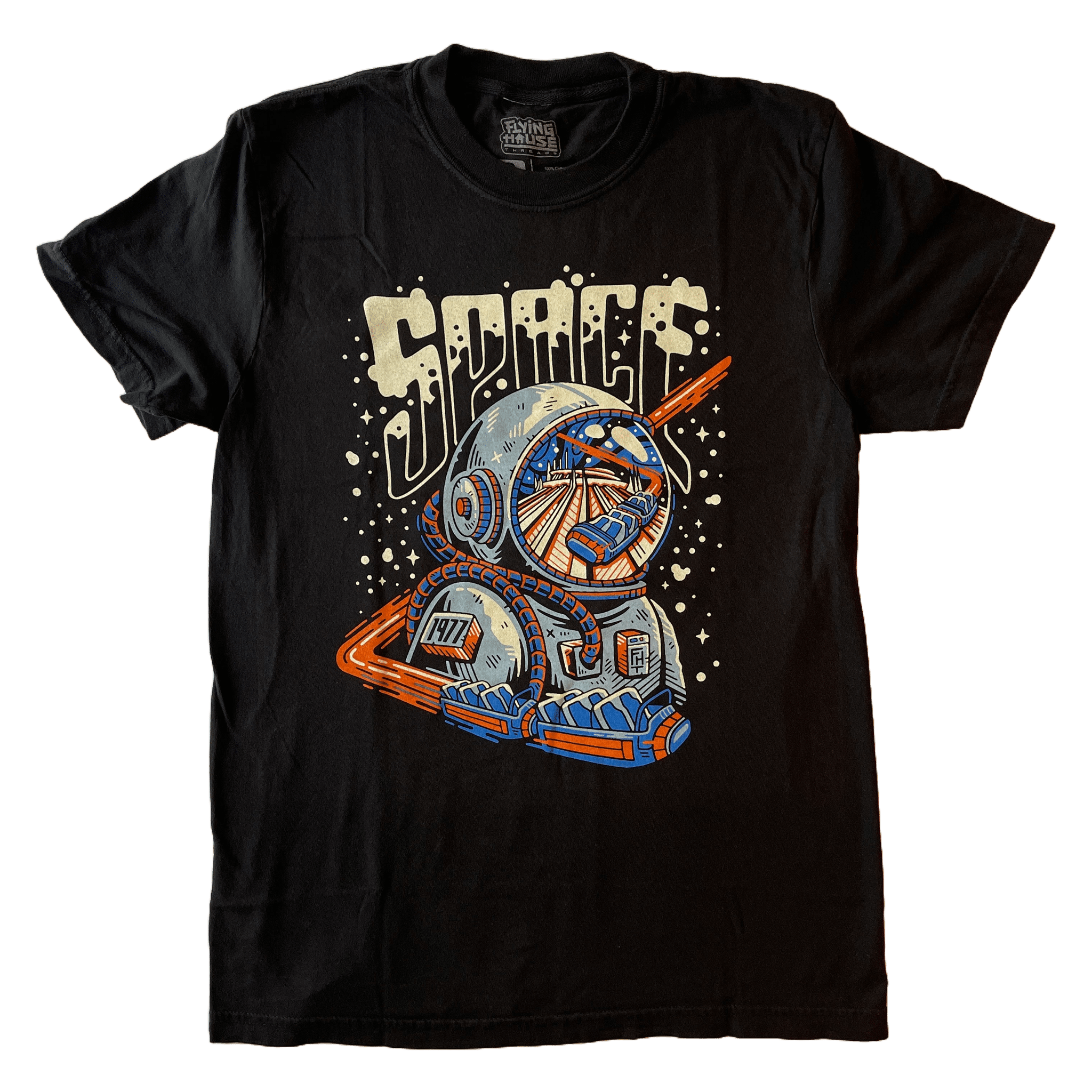 Space T-Shirt - 100% Cotton - flyinghousethreads