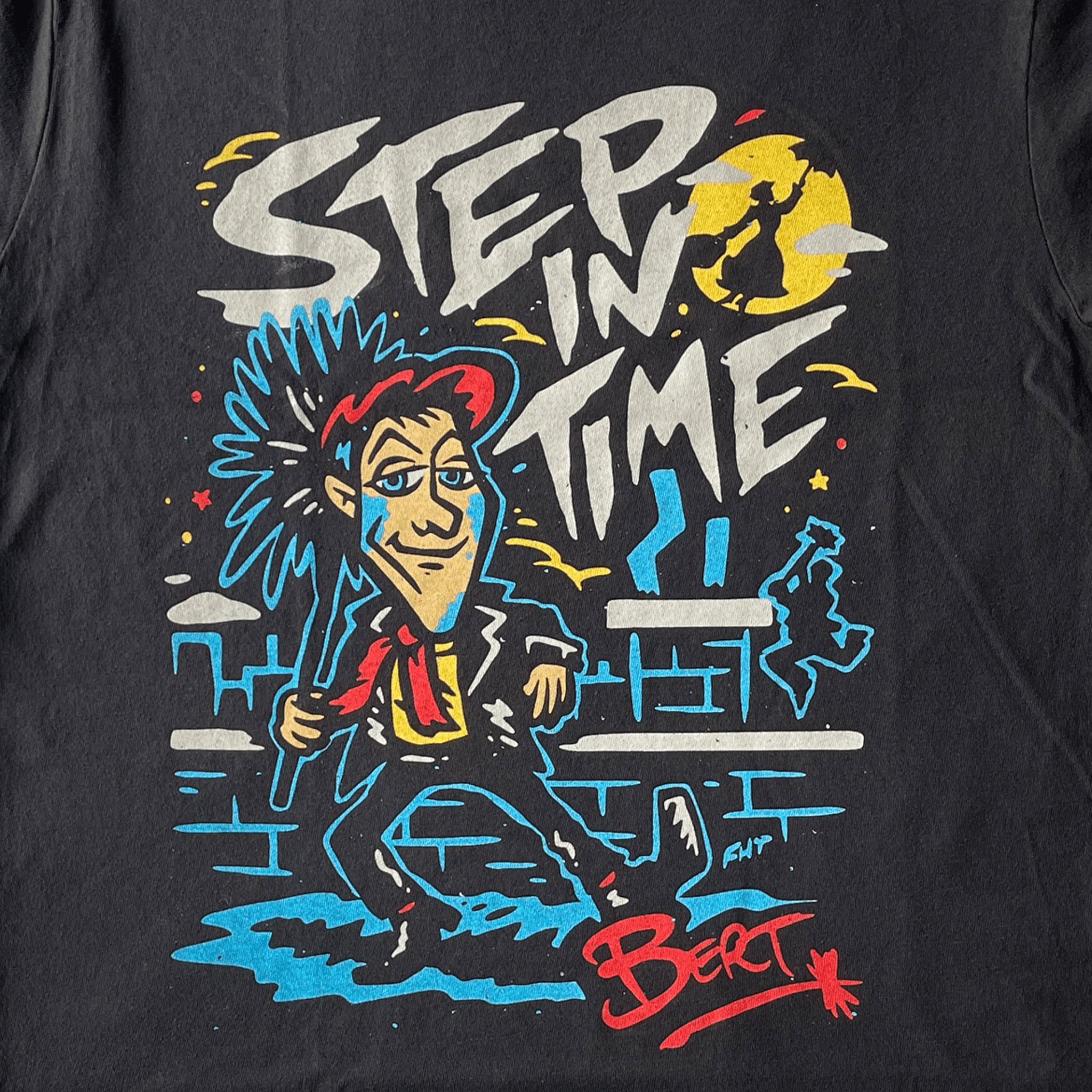 Step in Time T-Shirt - 100% Cotton - flyinghousethreads