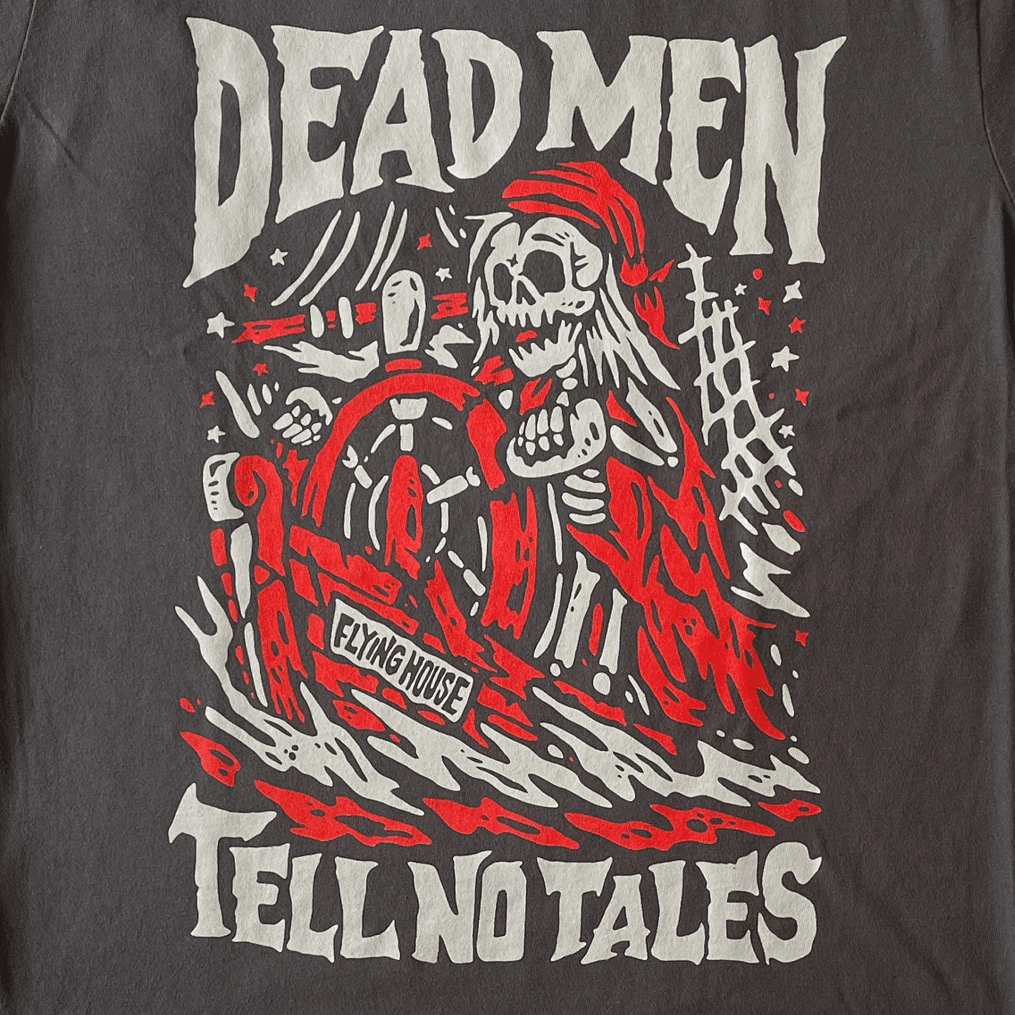 Tell No Tales T-Shirt - 100% Cotton - flyinghousethreads
