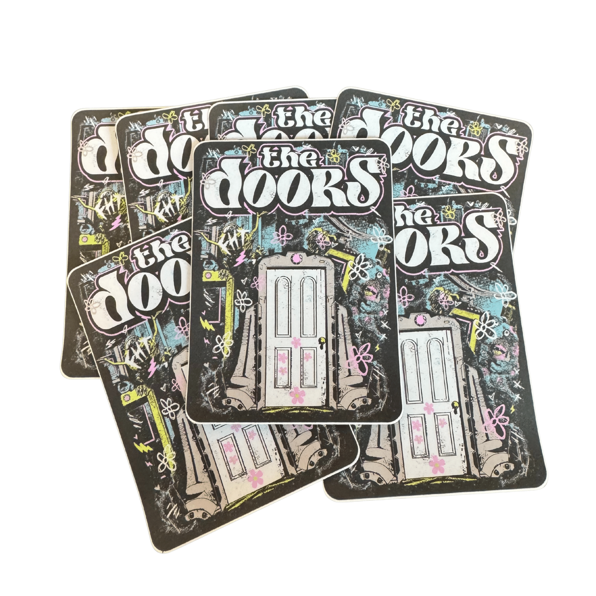 The Doors Stickers - Flying House Threads