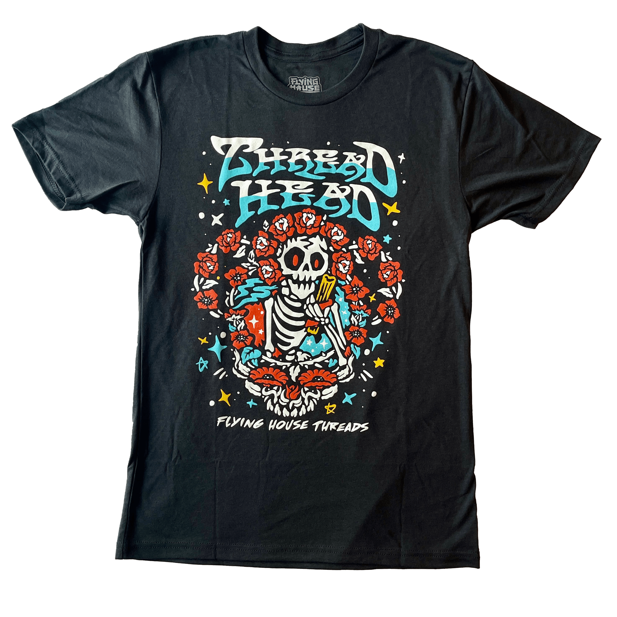 Thread Head T-Shirt - Triblend - flyinghousethreads