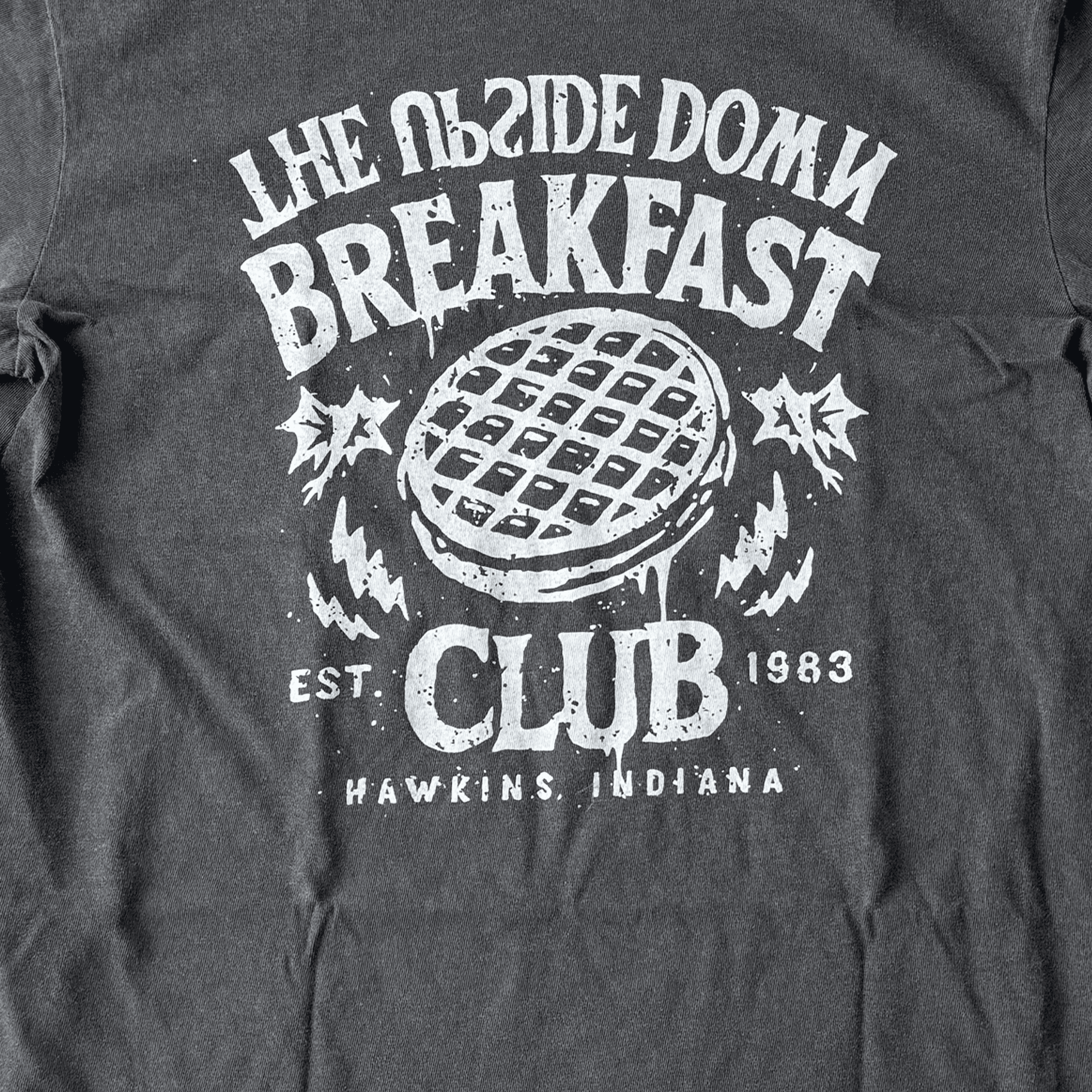 Upside Down Breakfast Club T-Shirt - 100% Cotton - flyinghousethreads