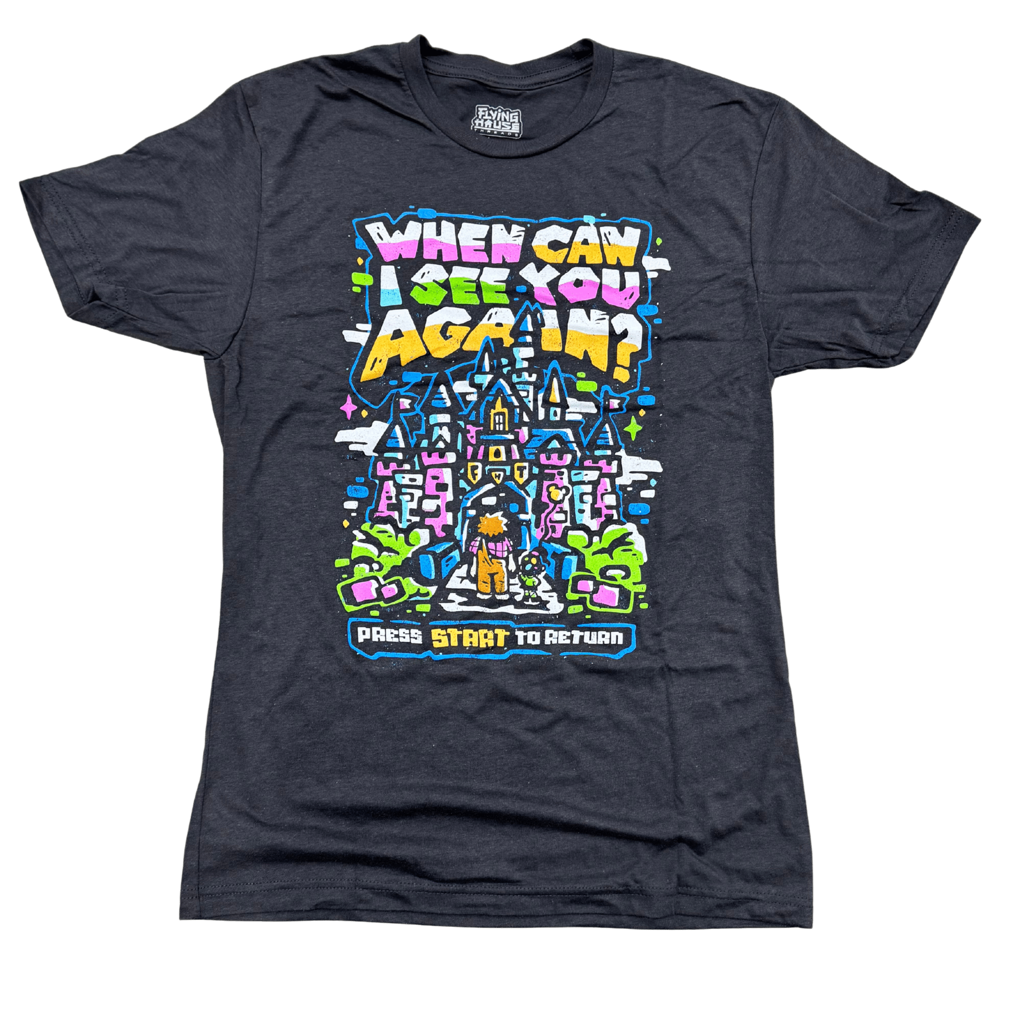When Can I See You Again T-Shirt - Triblend - Flying House Threads