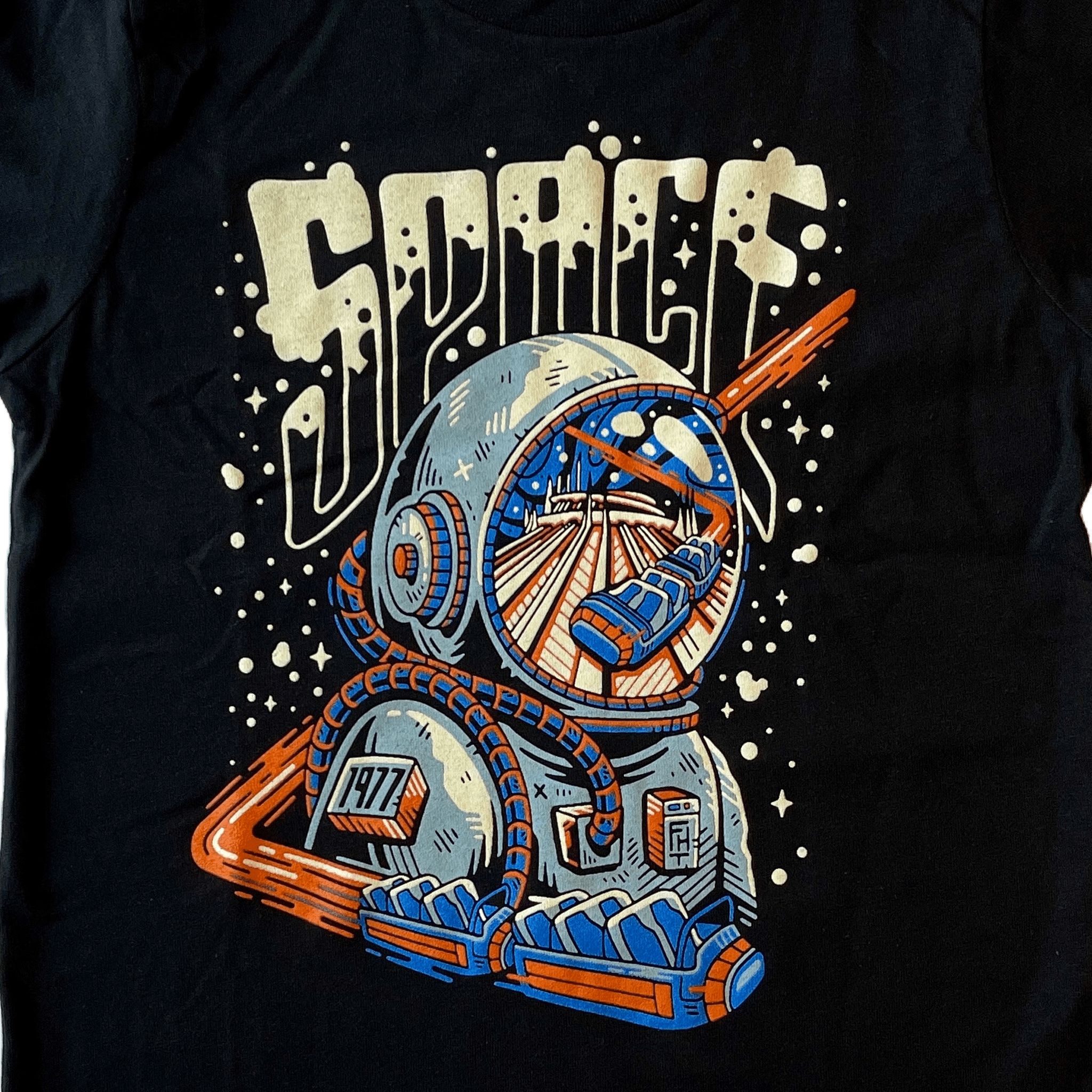 Youth Space T-Shirt - Triblend - flyinghousethreads