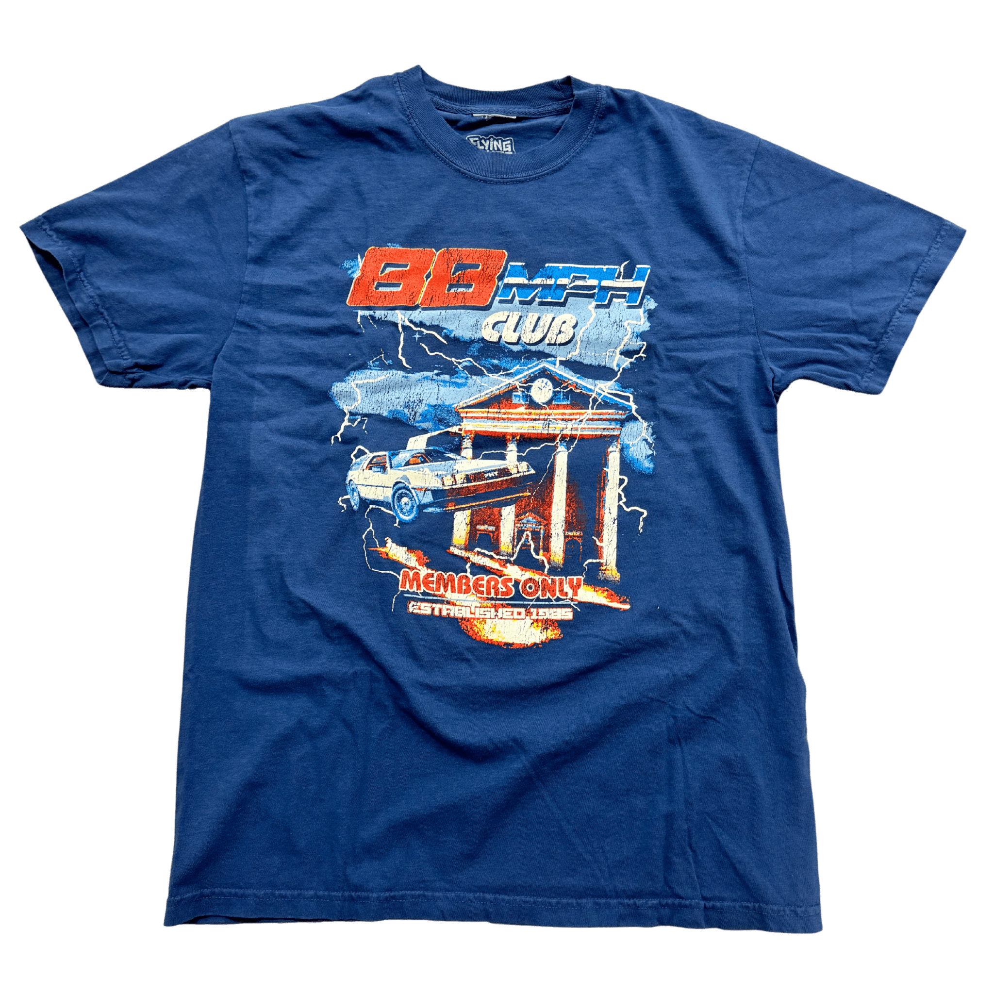 88mph Club T-Shirt - 100% Cotton - Flying House Threads