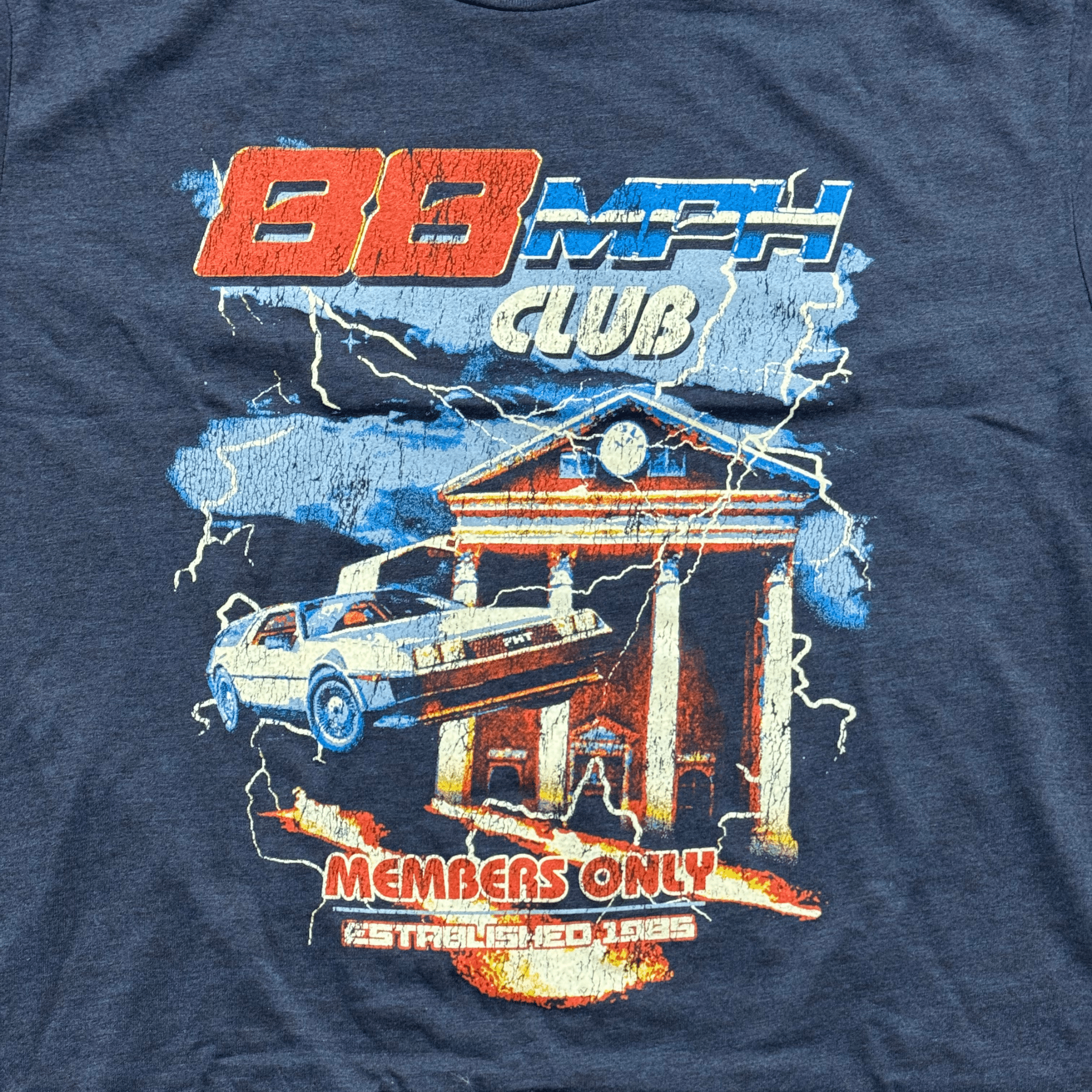 88mph Club T-Shirt - Triblend - Flying House Threads