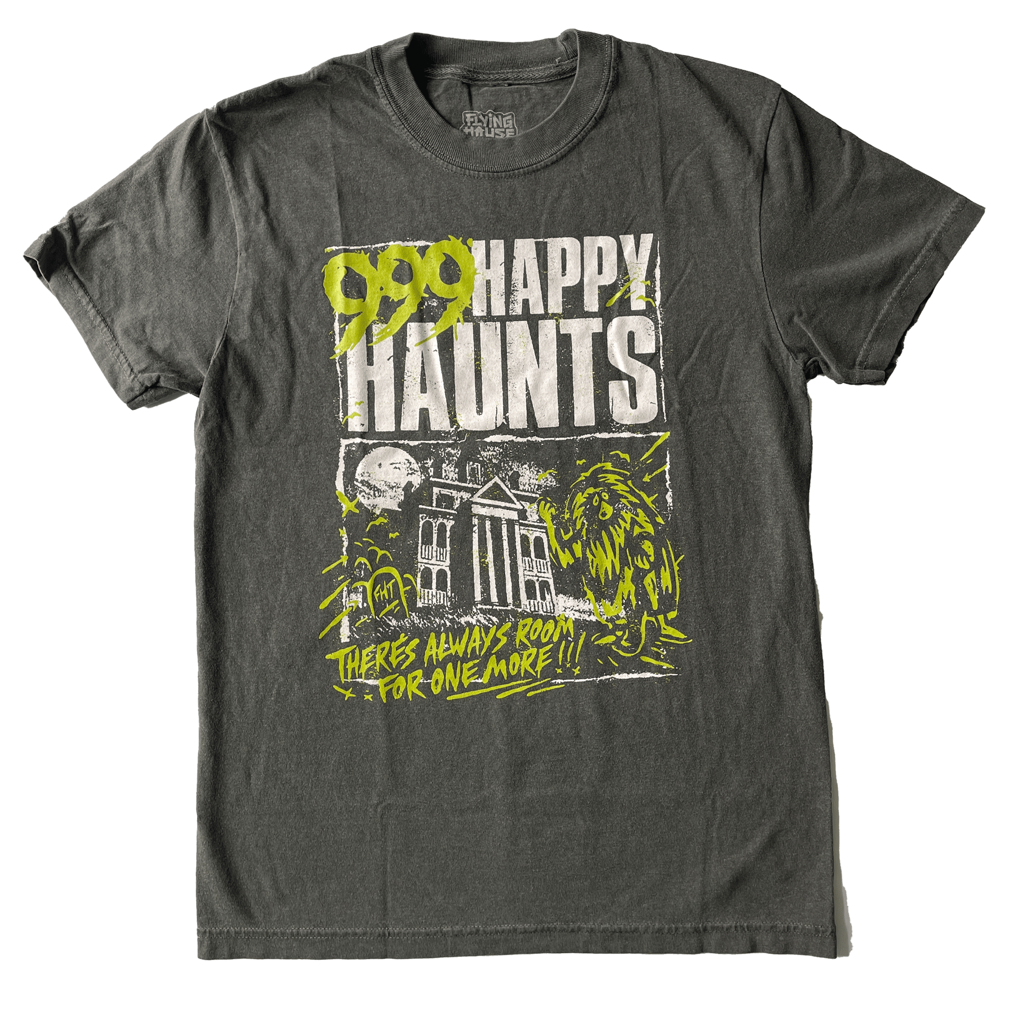 999 Happy Haunts T-Shirt - 100% Cotton - flyinghousethreads