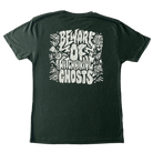 Beware of Hitchhiking Ghost T-Shirt - Triblend Back