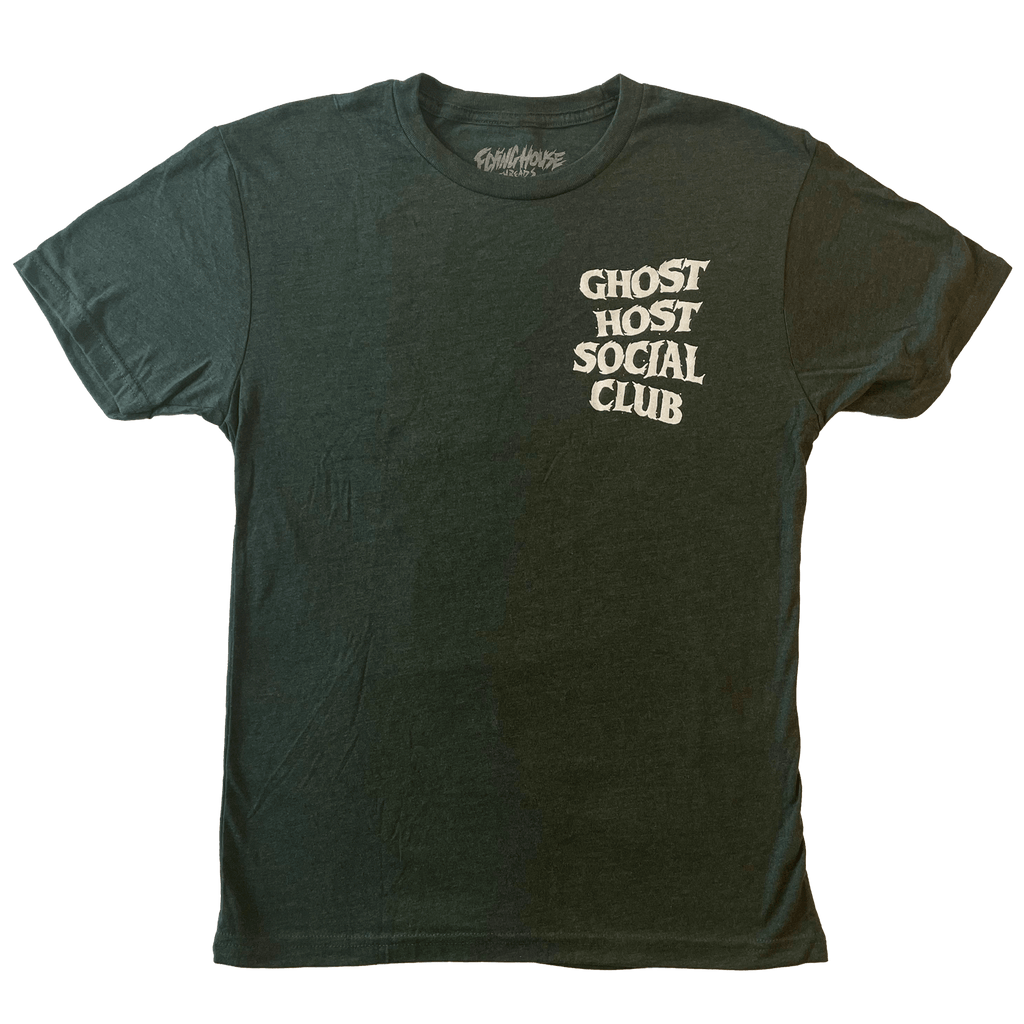 Ghost Host Social Club T-Shirt - Triblend Front
