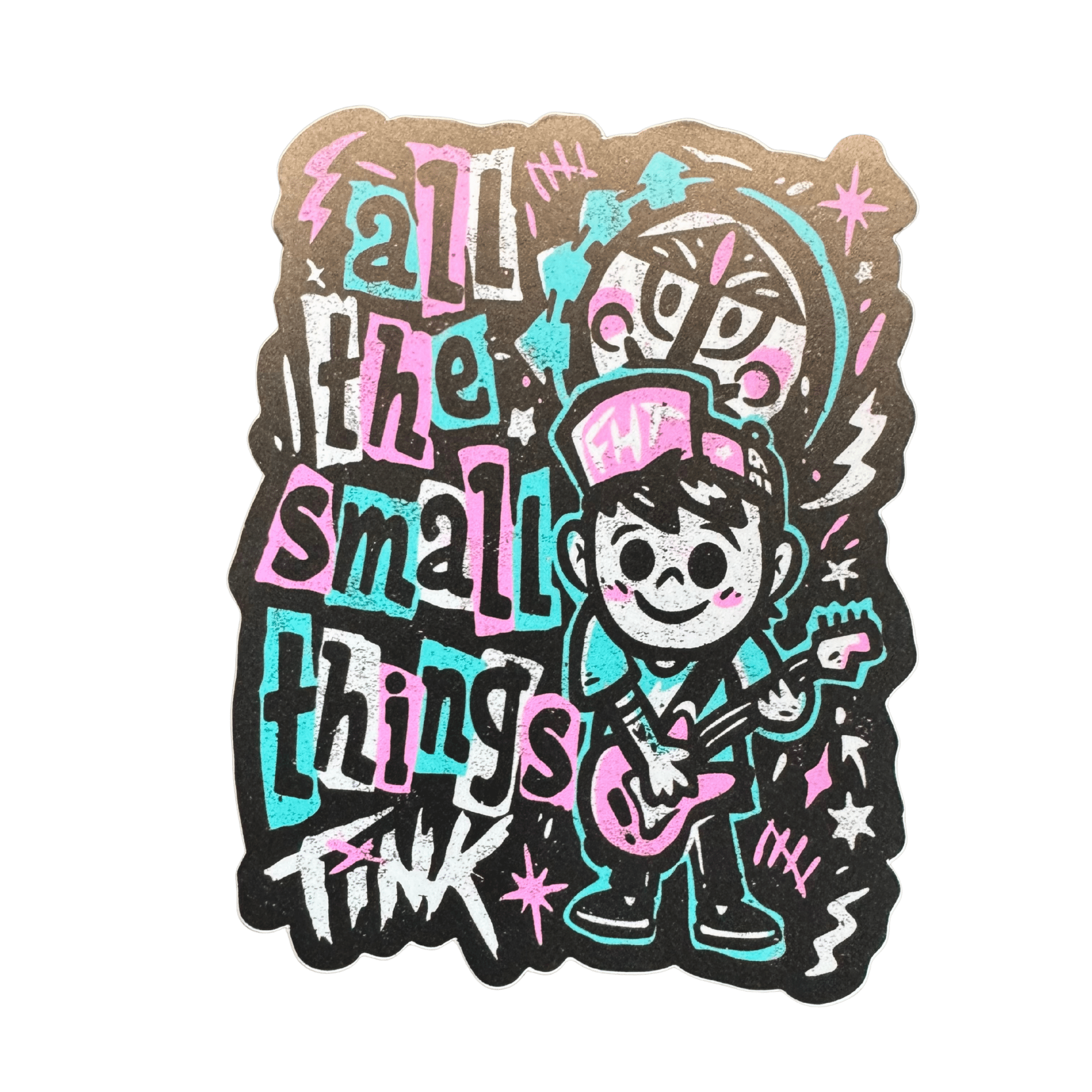 All the Small Things Stickers - Flying House Threads
