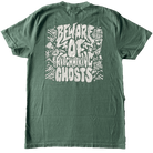 Beware of Hitchhiking Ghost T-Shirt - 100% Cotton - flyinghousethreads