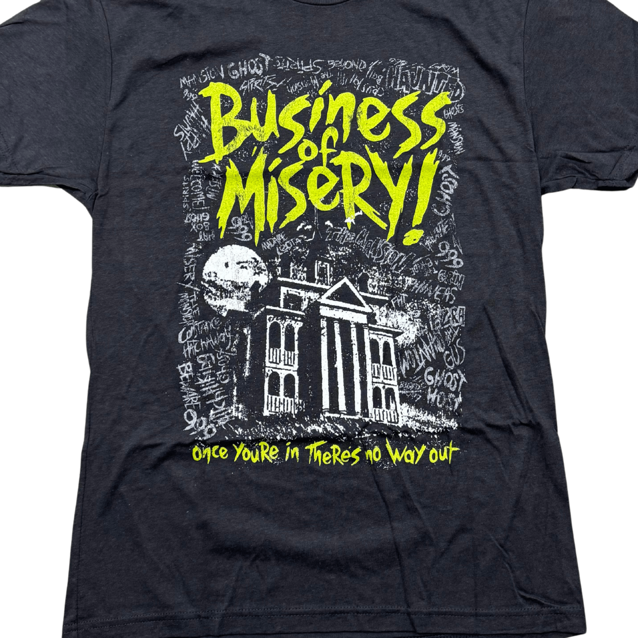 Business of Misery T-Shirt - Triblend - Flying House Threads