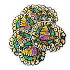 Calories Don't Count Stickers - Flying House Threads