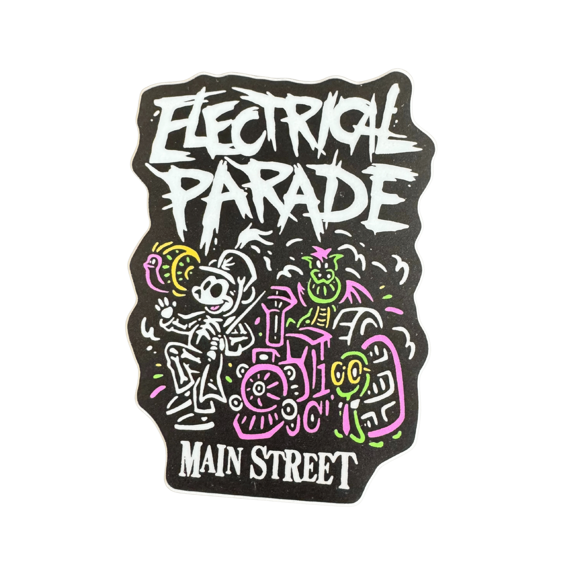 Electrical Parade Stickers - Flying House Threads
