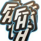FHT Logo Stickers - Flying House Threads