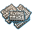 Flying House Threads (Big) Stickers - Flying House Threads