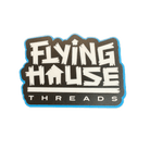 Flying House Threads (Small) Stickers - Flying House Threads