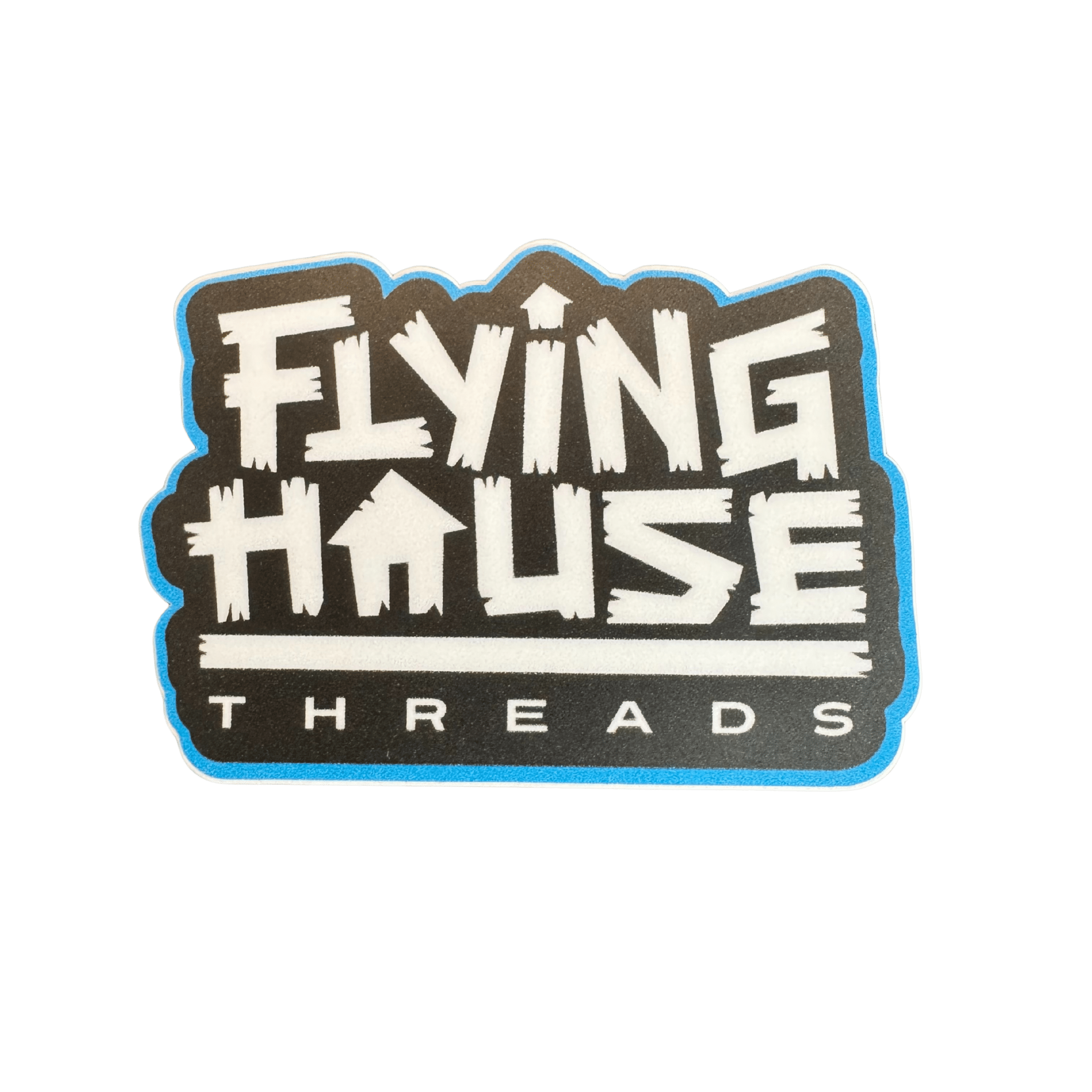 Flying House Threads (Small) Stickers - Flying House Threads