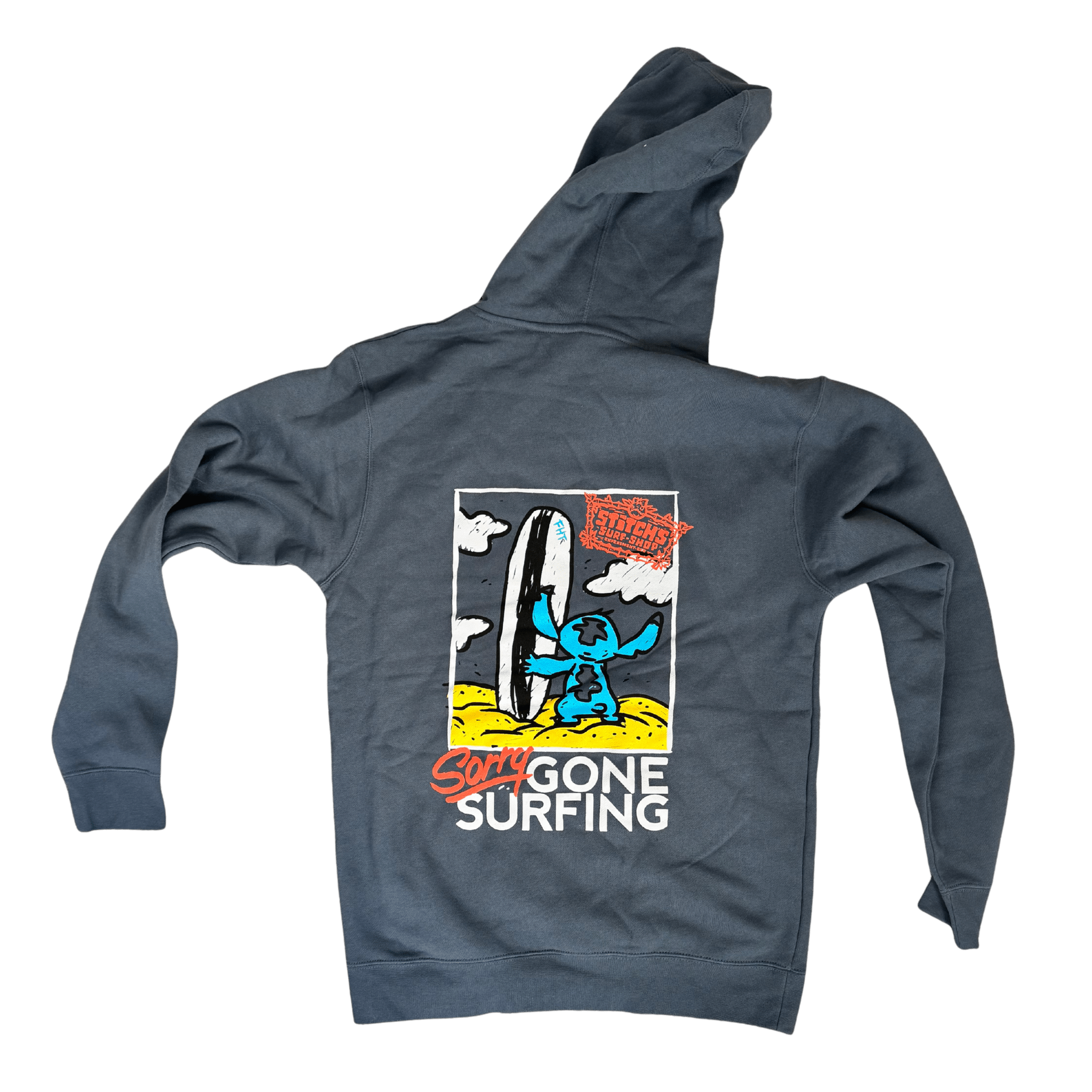 Gone Surfing Adult Hoodie - Flying House Threads