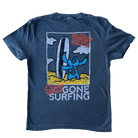 Gone Surfing T-Shirt - 100% Cotton - flyinghousethreads