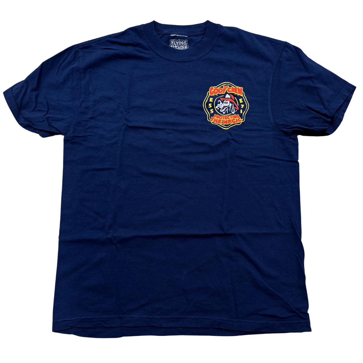 Goof Crew Firehouse Cotton T-Shirt - (Preorder) - Flying House Threads