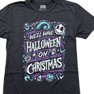 Halloween on Xmas T-Shirt - Triblend - Flying House Threads
